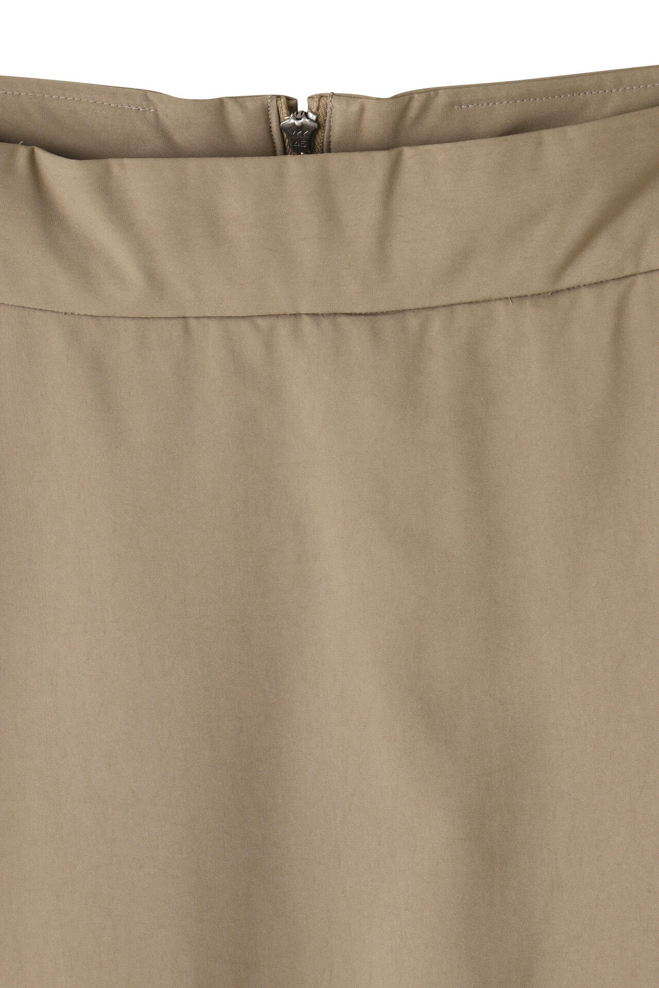 ATON / VINTAGE NYLON TWILL FLARED SKIRT