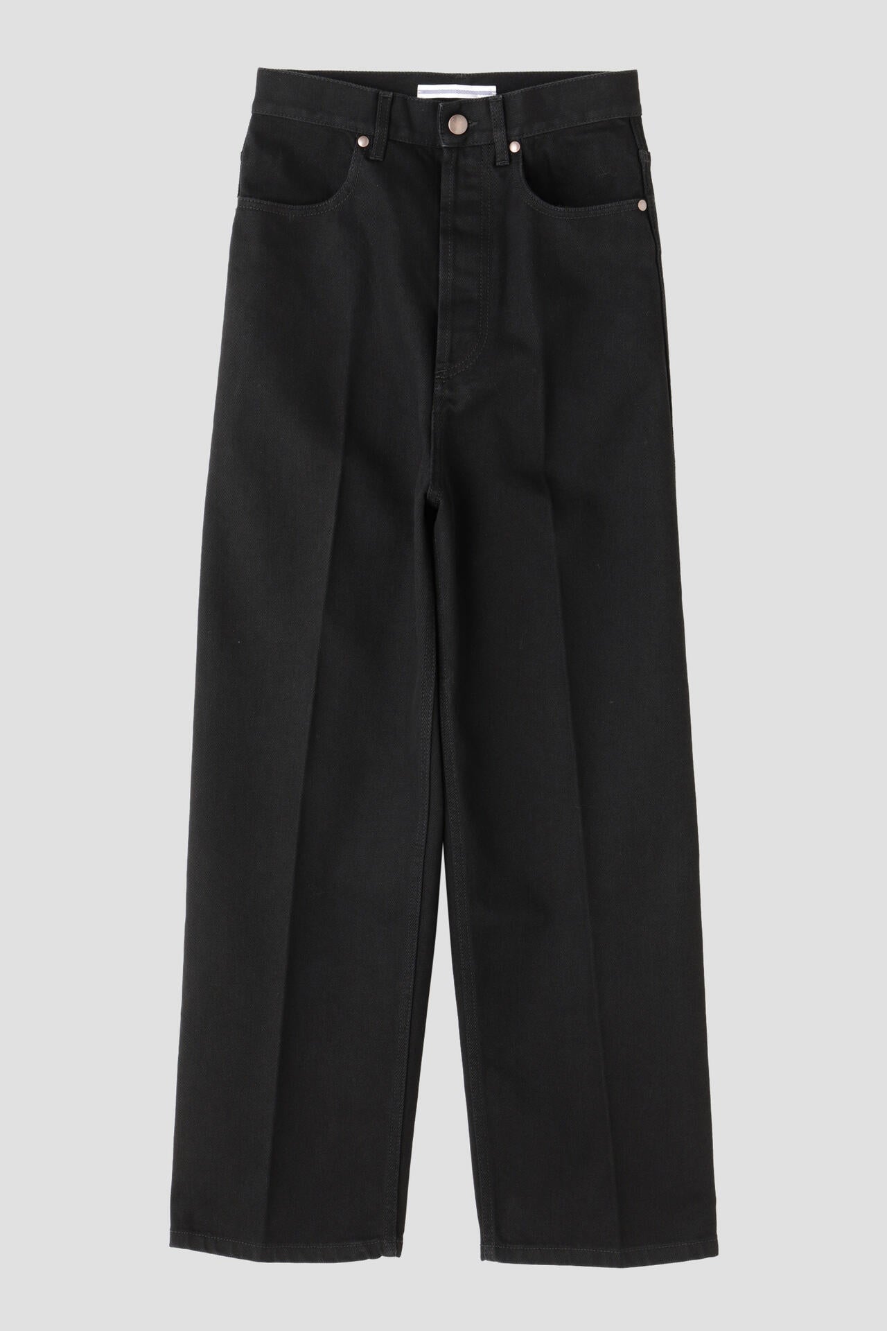 Cristaseya / HIGH WAISTED BLACK DENIM
