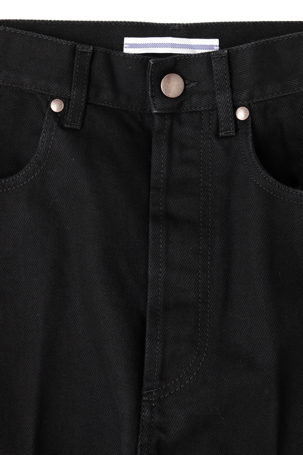 Cristaseya / HIGH WAISTED BLACK DENIM