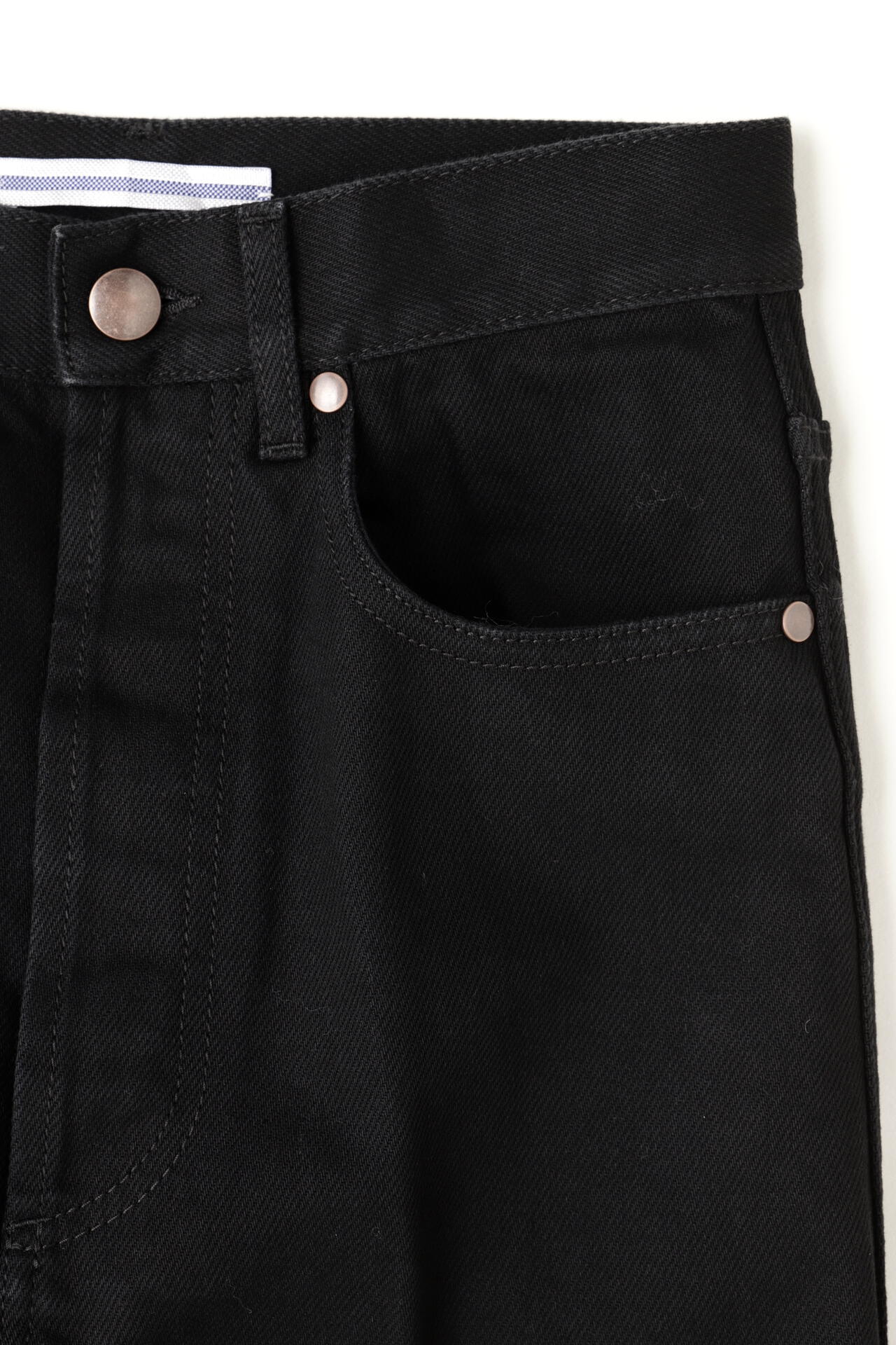 Cristaseya / HIGH WAISTED BLACK DENIM