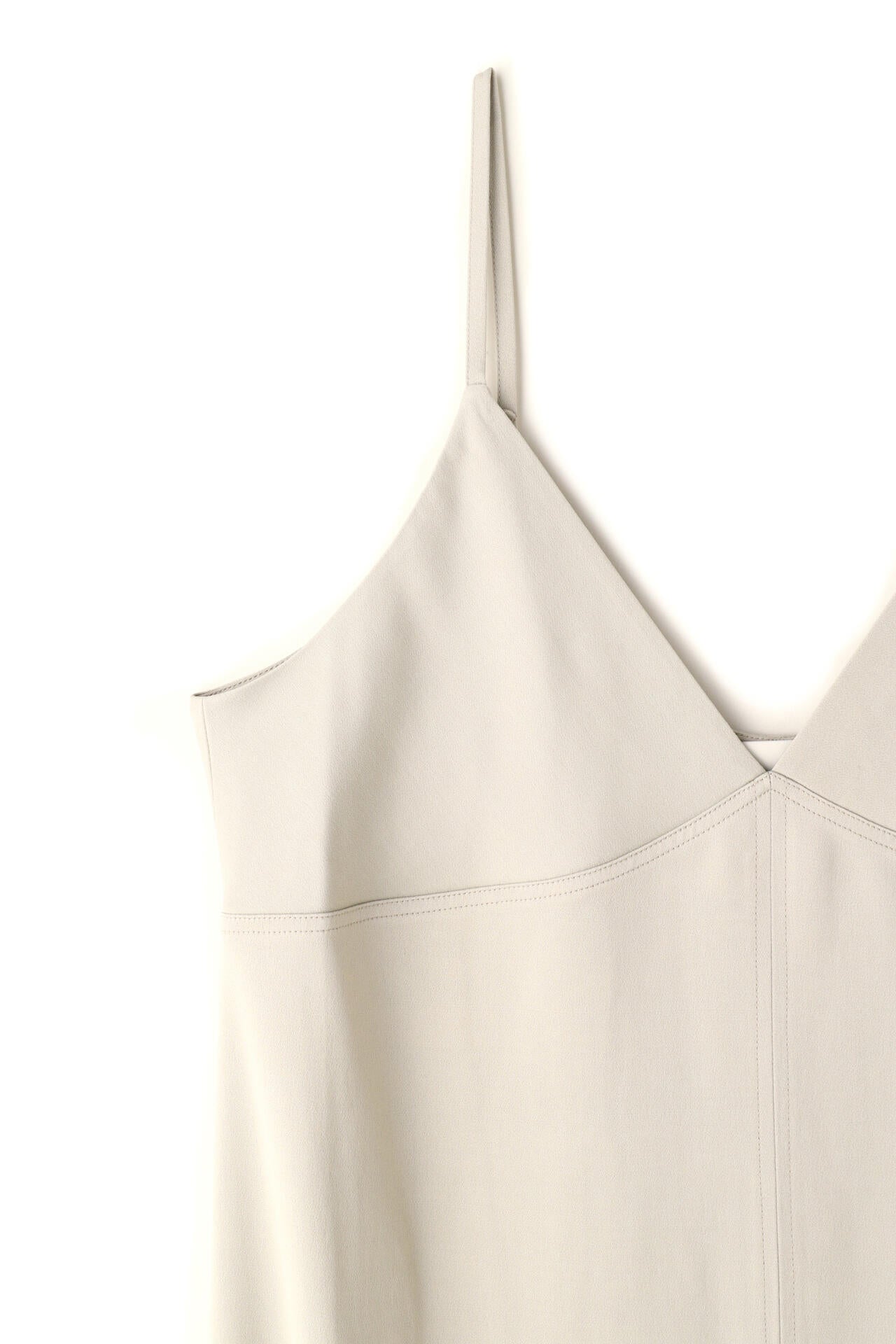 STUDIO NICHOLSON / CREPE BK VISC SATIN SLIP DRESS