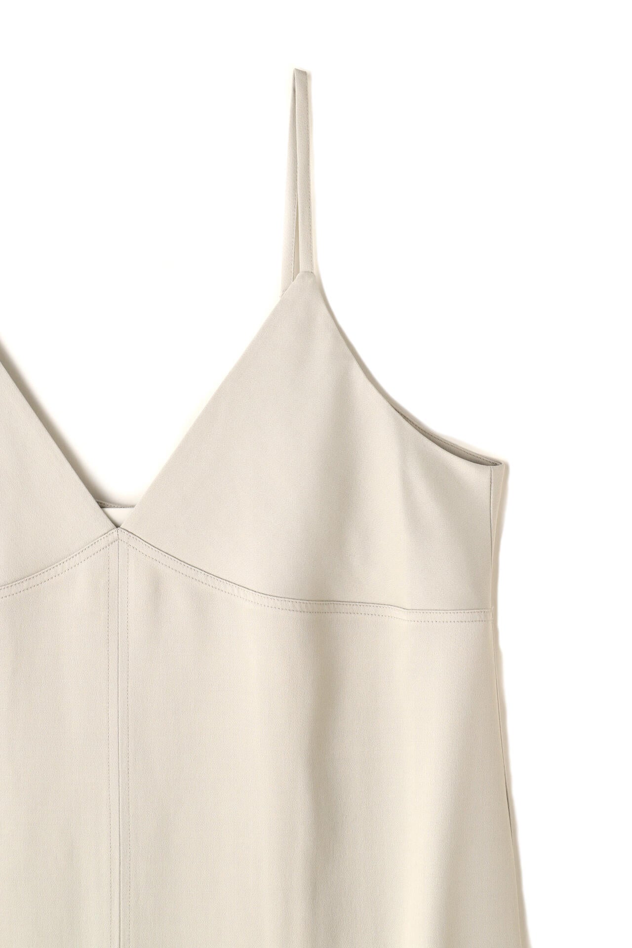STUDIO NICHOLSON / CREPE BK VISC SATIN SLIP DRESS