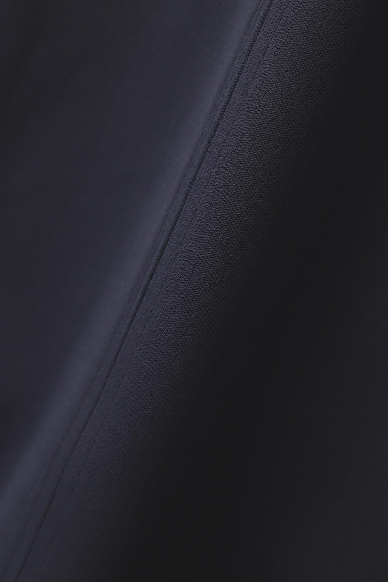 STUDIO NICHOLSON / CREPE BK VISC SATIN SLIP DRESS