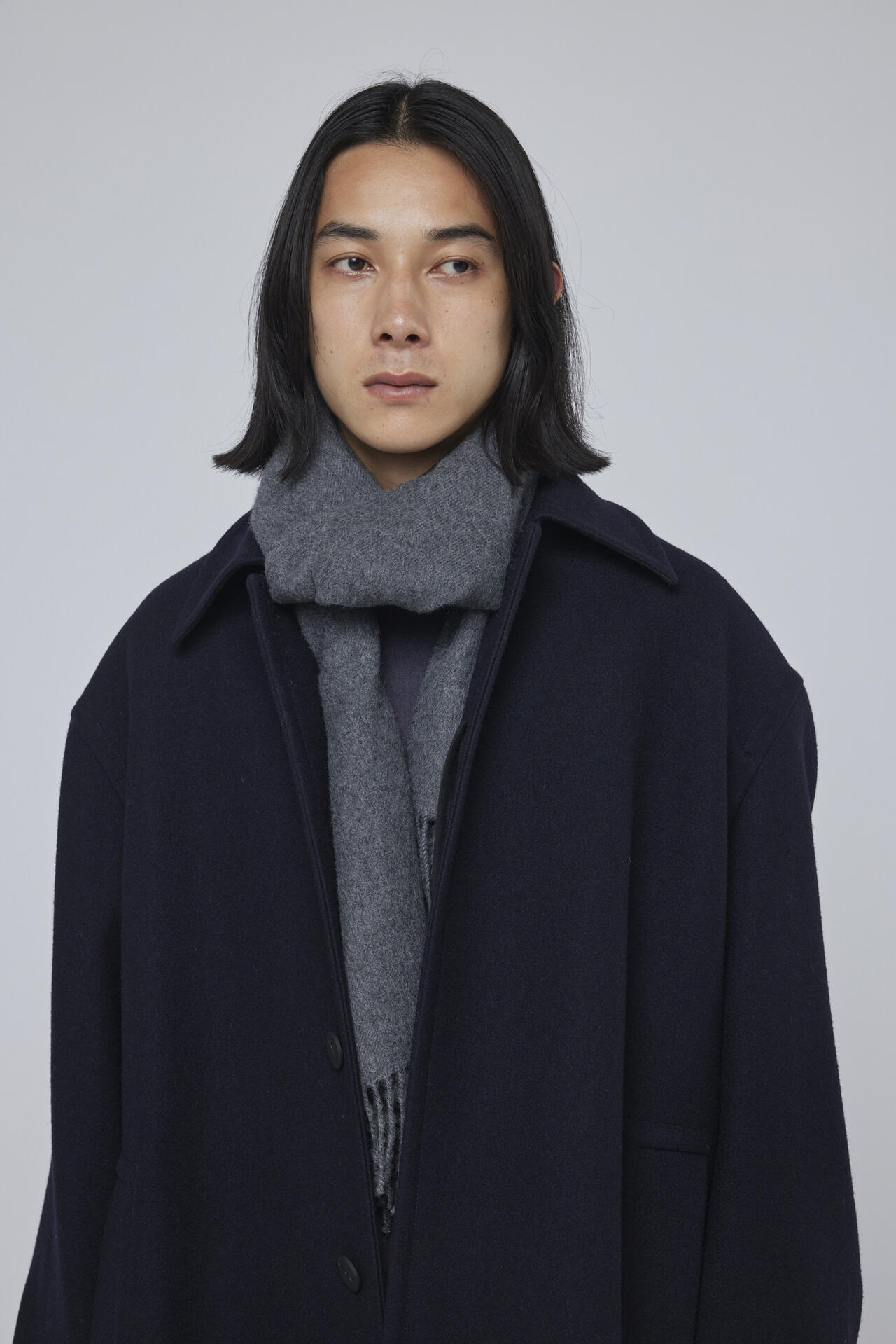THE INOUE BROTHERS / BRUSHED SCARF