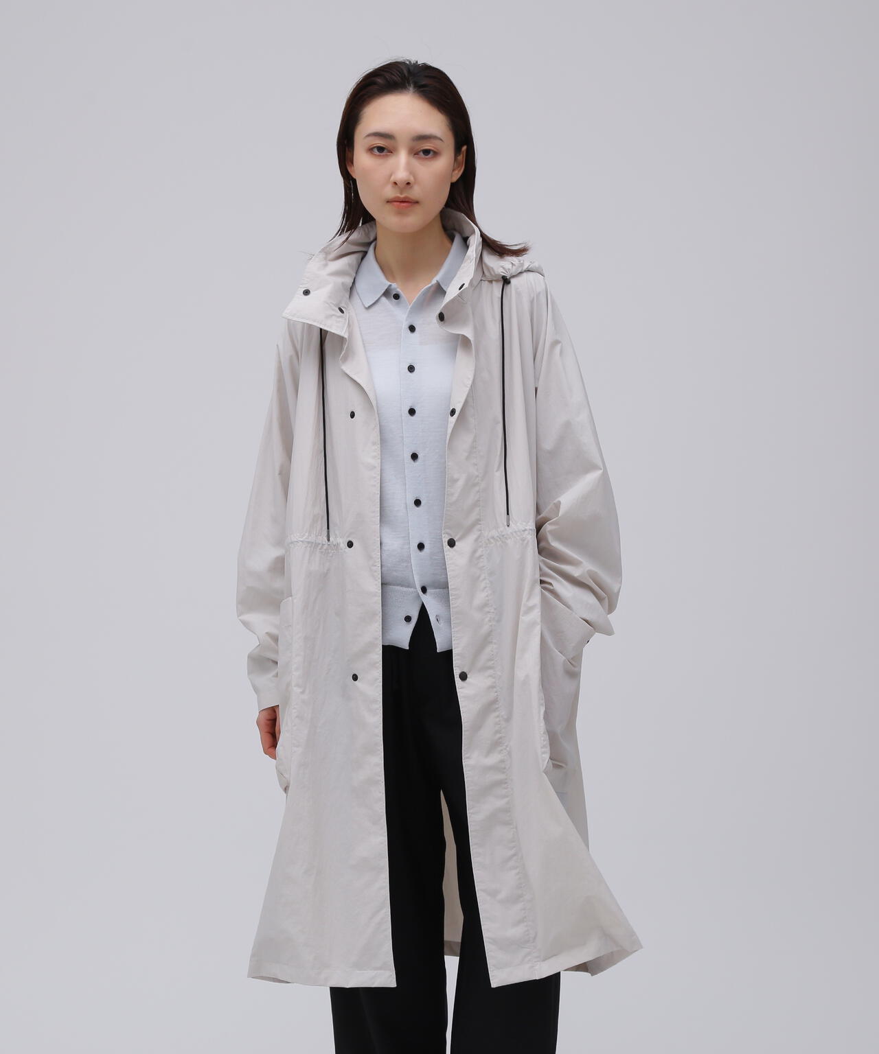 ATON / TRAVEL NYLON GAS COAT