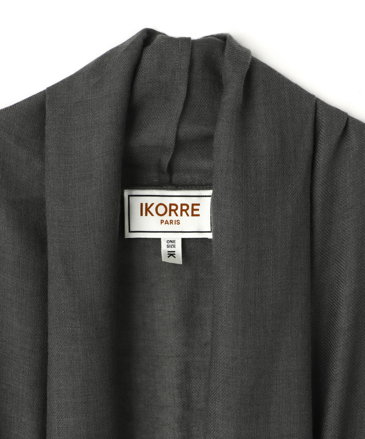 IKORRE / LONG VEST WITH FRINGE & BELT