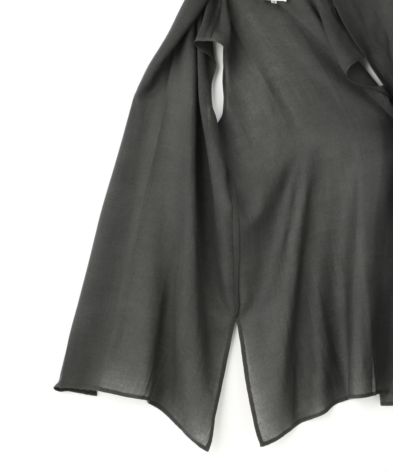 IKORRE / LONG VEST WITH FRINGE & BELT
