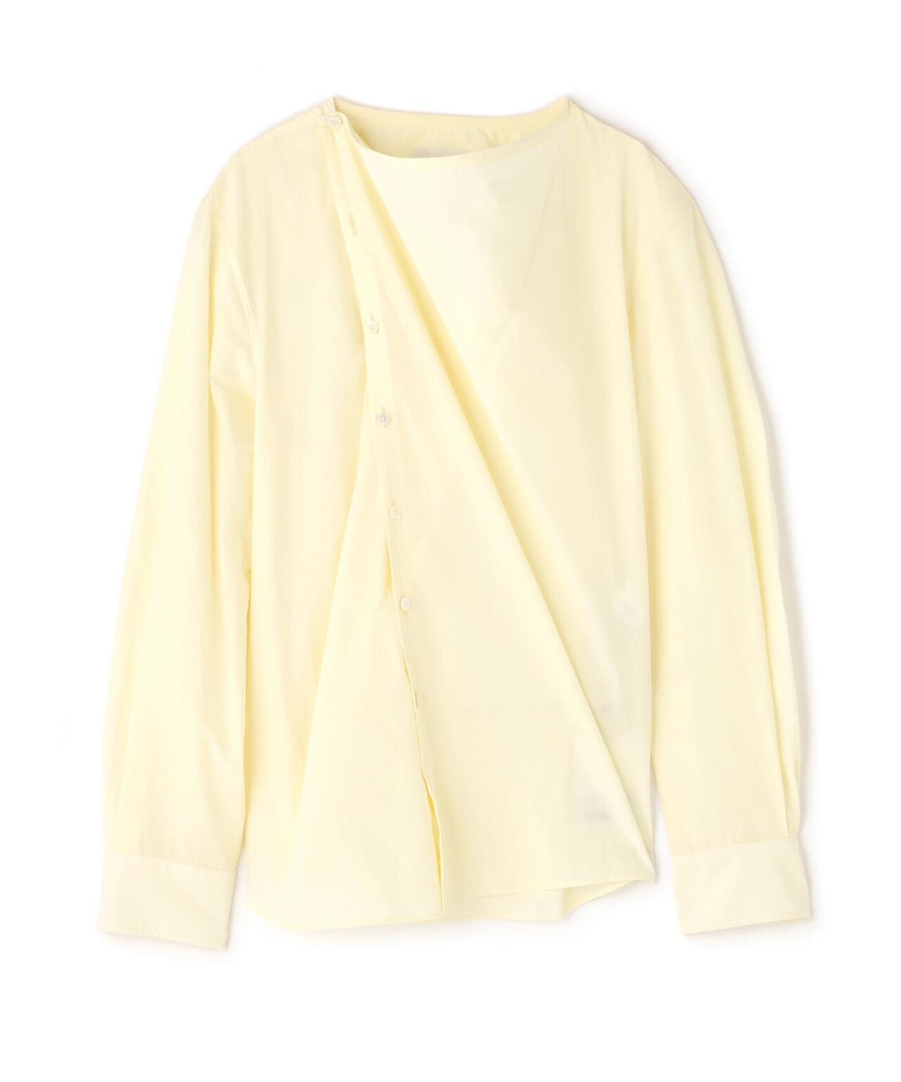 LEMAIRE / ALMOND MILK SOFT COLLAR BLOUSE