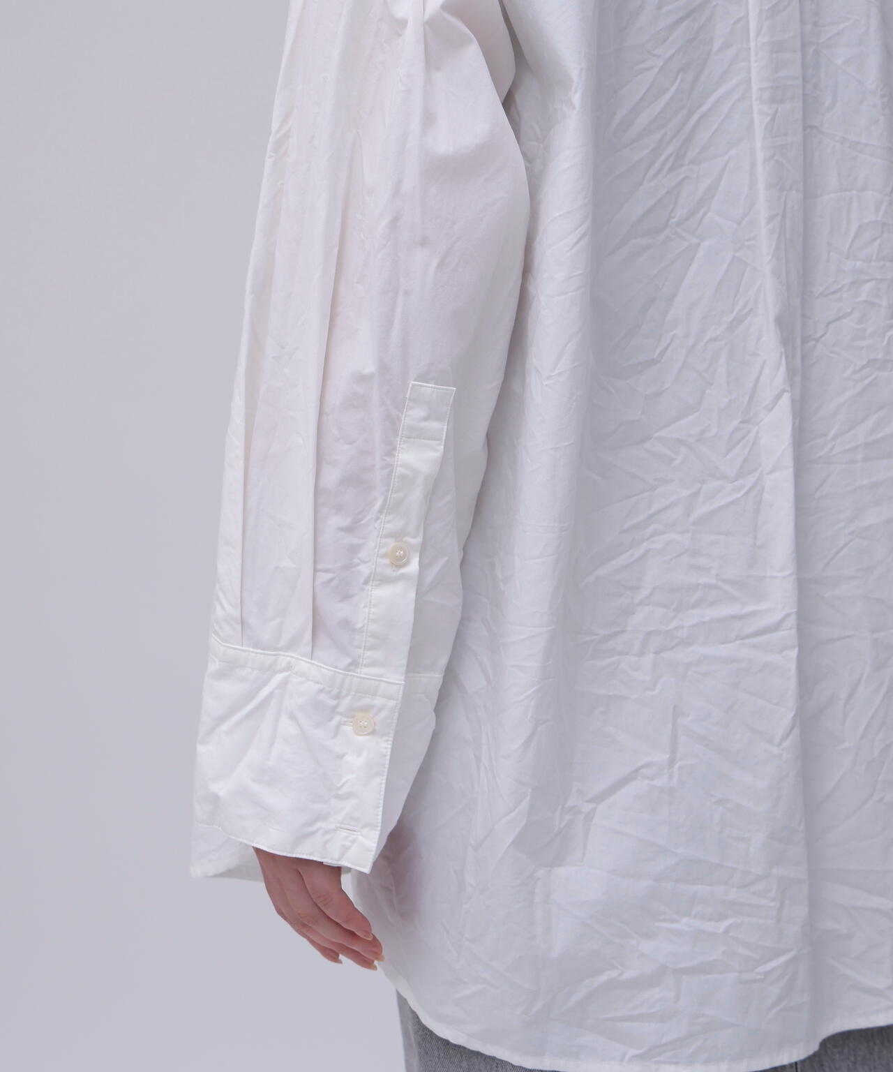 SAYAKA DAVIS / CRINKLED OVERSIZED SHIRT