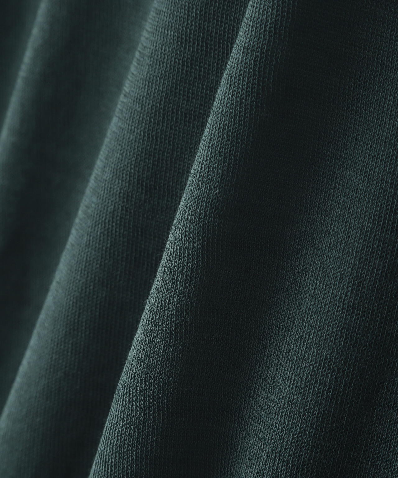 ATON / COMPACT COTTON CREWNECK SWEATER