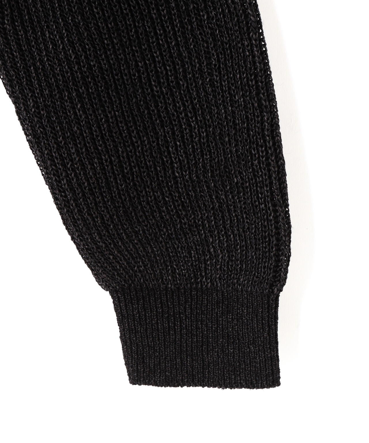 Cristaseya / WASHI PAPER DROPSHOULDER CROPPED SWEATER