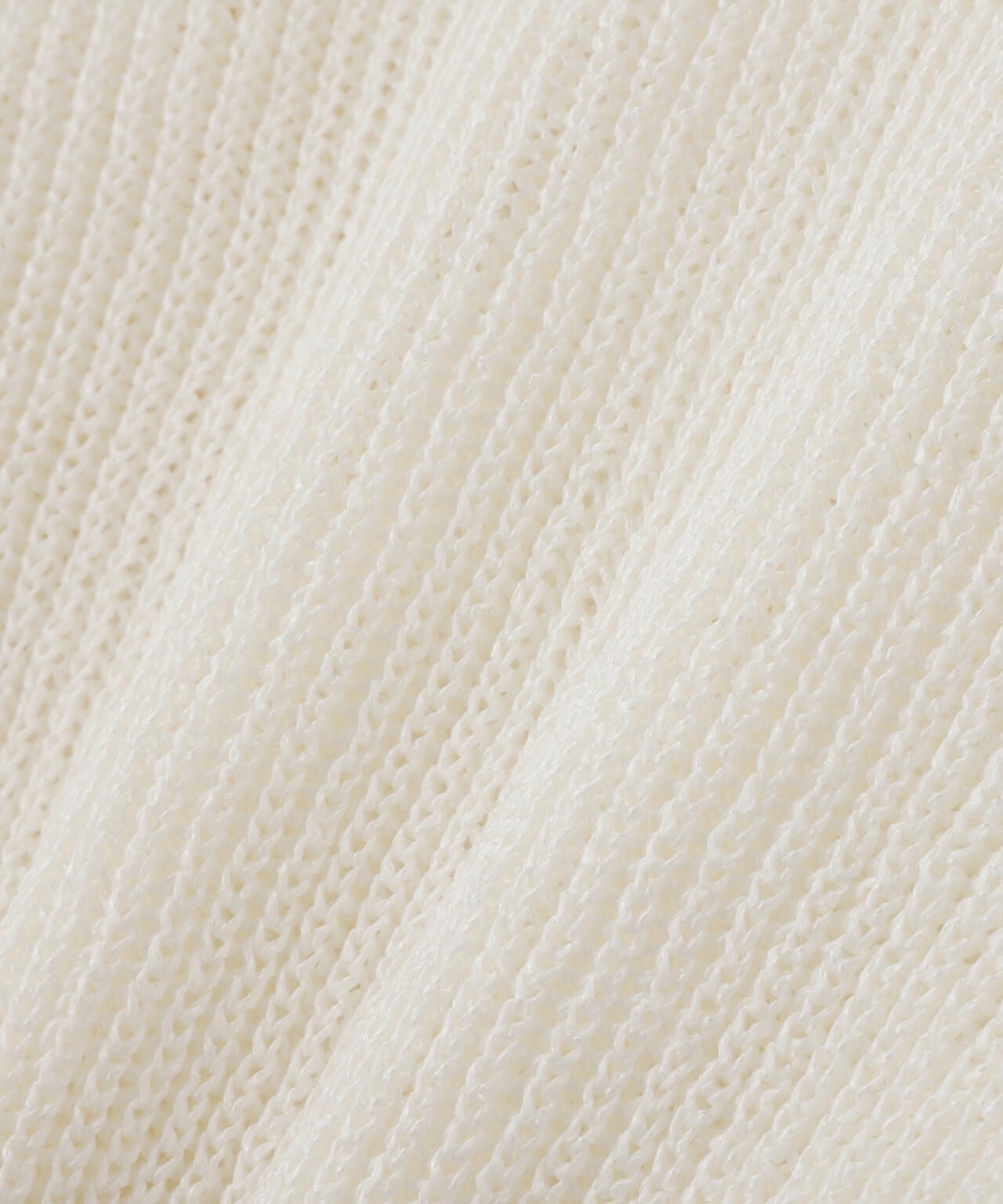 Cristaseya / WASHI PAPER DROPSHOULDER CROPPED SWEATER