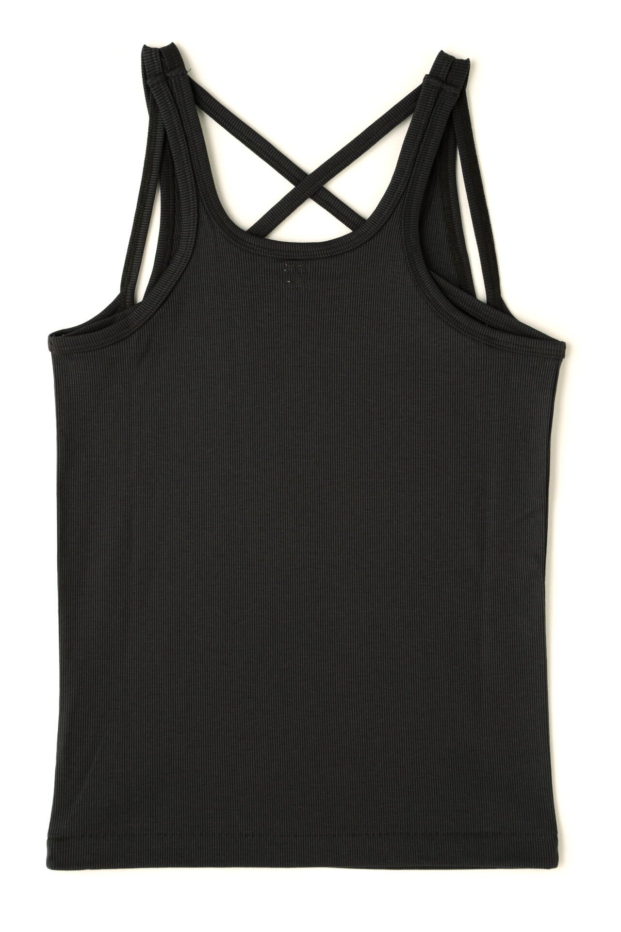 blurhms / LYOCELL-COTTON RIB DOBLE STRAP TANKTOP