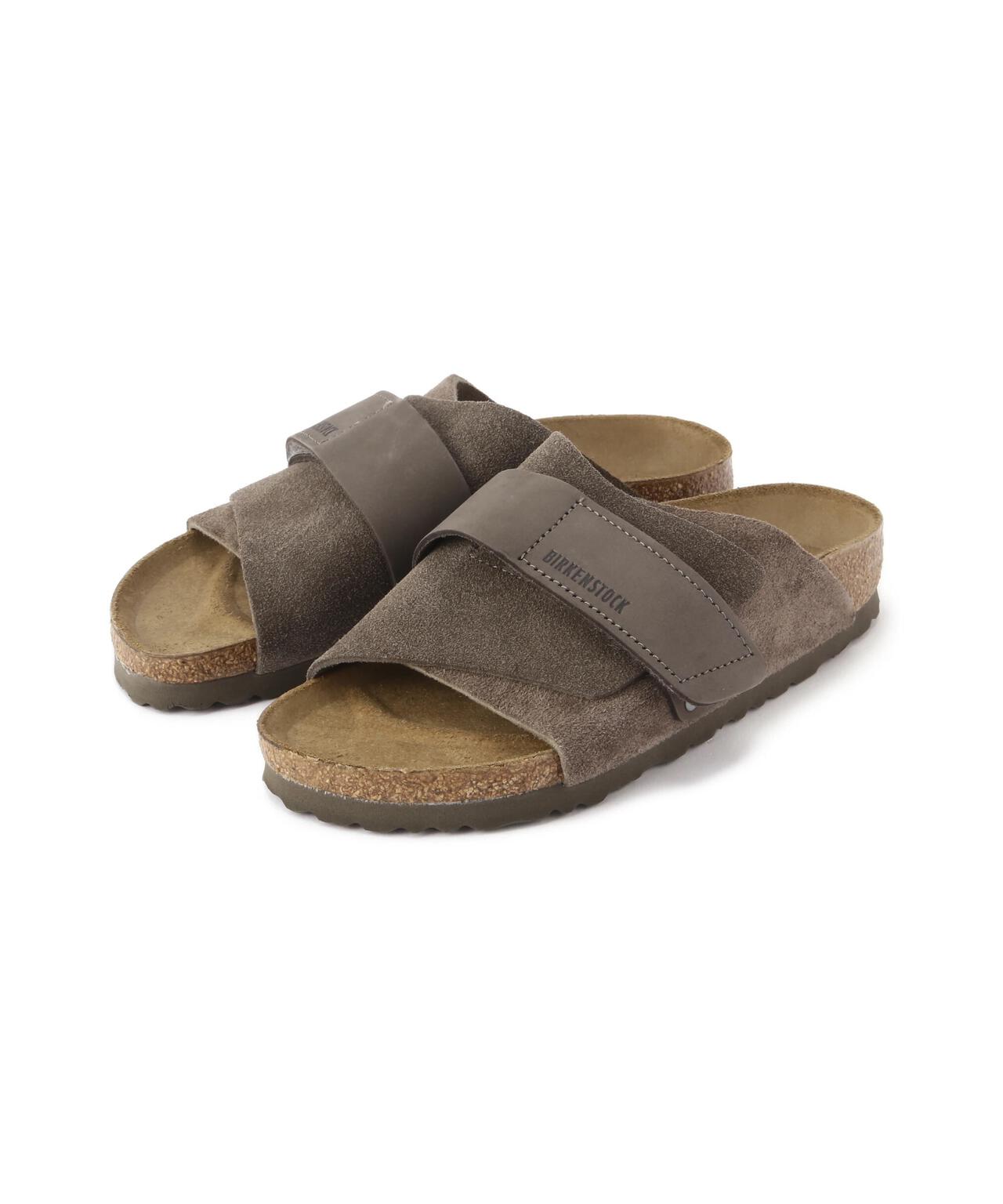 BIRKENSTOCK / KYOTO LENB/LEVE CONCRETE GRAY NARROW WOMEN