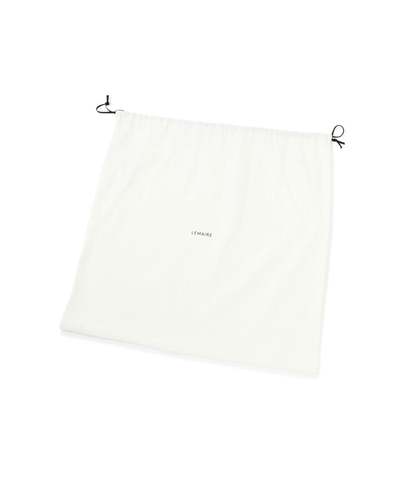 LEMAIRE / WASHED COTTON BACHETTE FLAG HOBO BAG