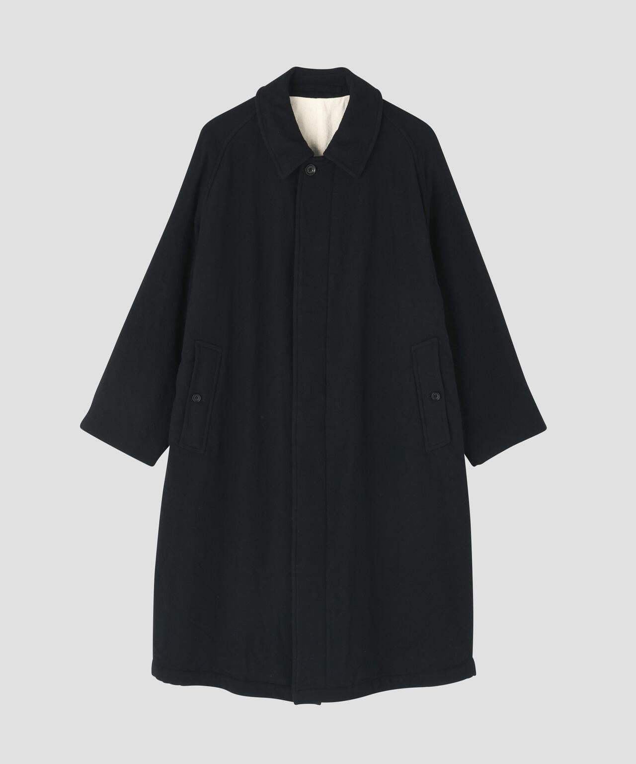 blurhms / CLASSIC WOOL BALMACAAN COAT