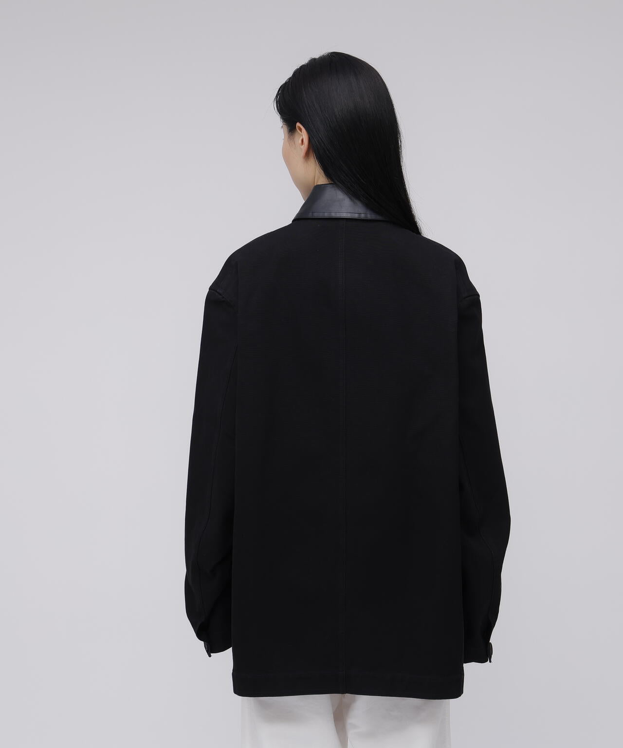 STUDIO NICHOLSON / G-DYED HEAVY CANVAS DOUBLE POCKET CHORE JACKET