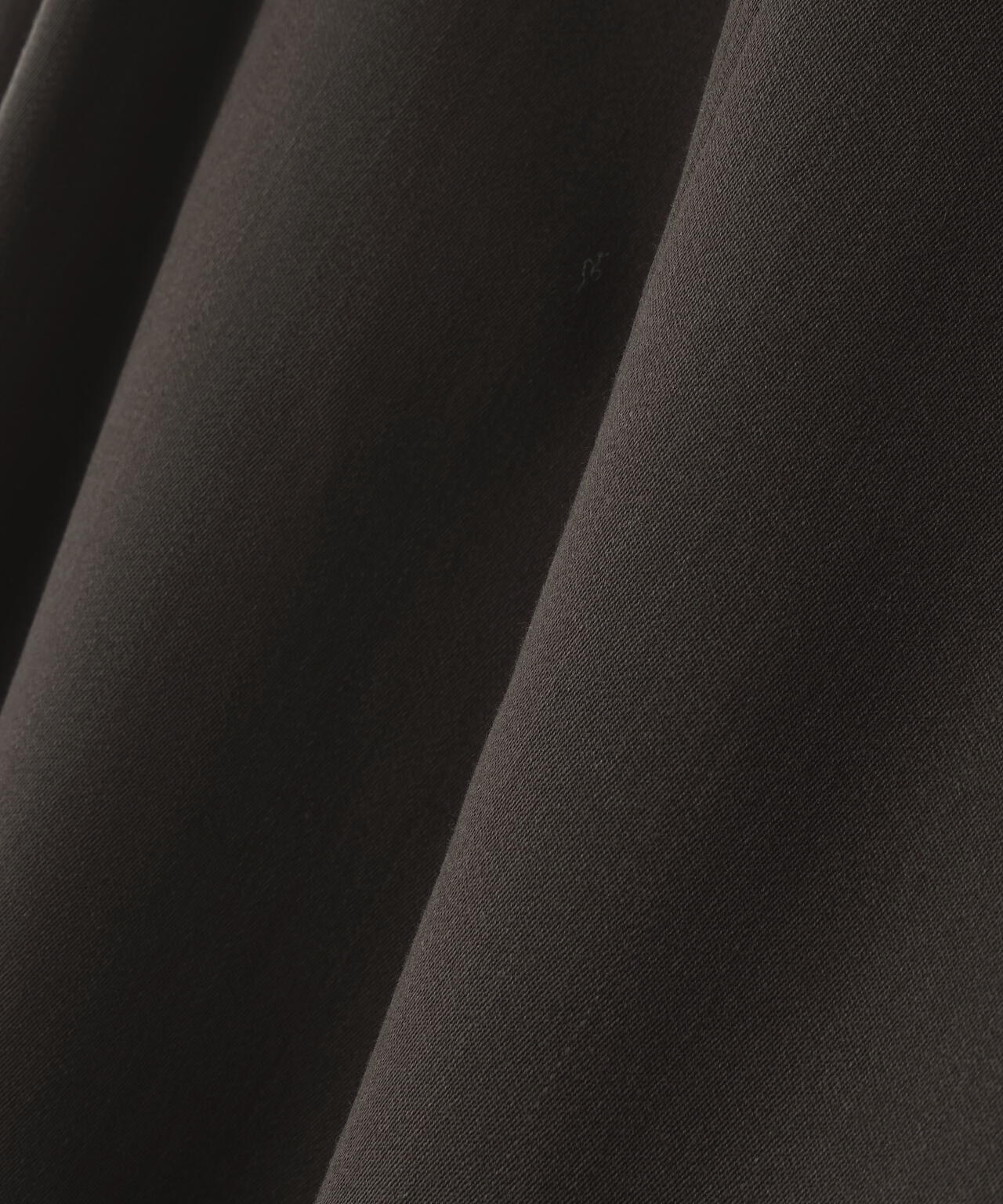 ATON / WOOL SATIN STRETCH EASY PANTS
