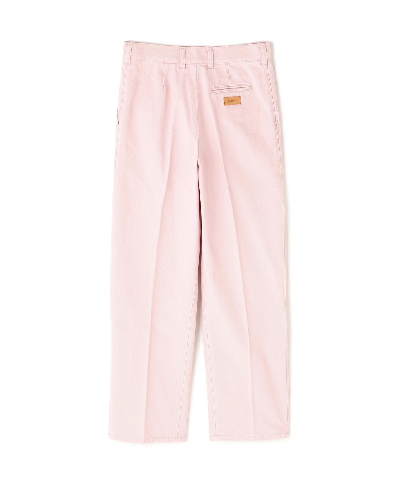Cristaseya / PLEATED DENIM TROUSERS