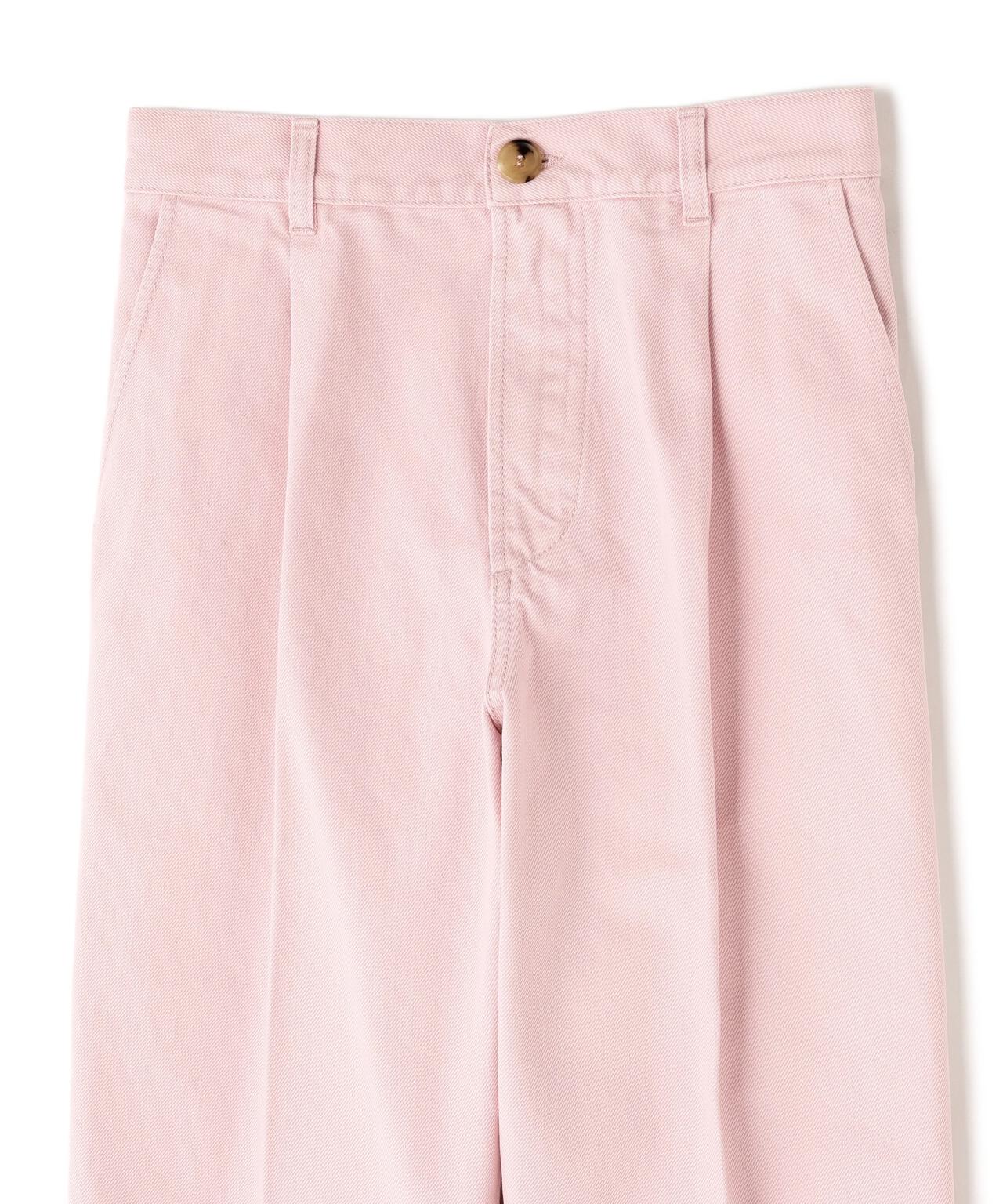 Cristaseya / PLEATED DENIM TROUSERS