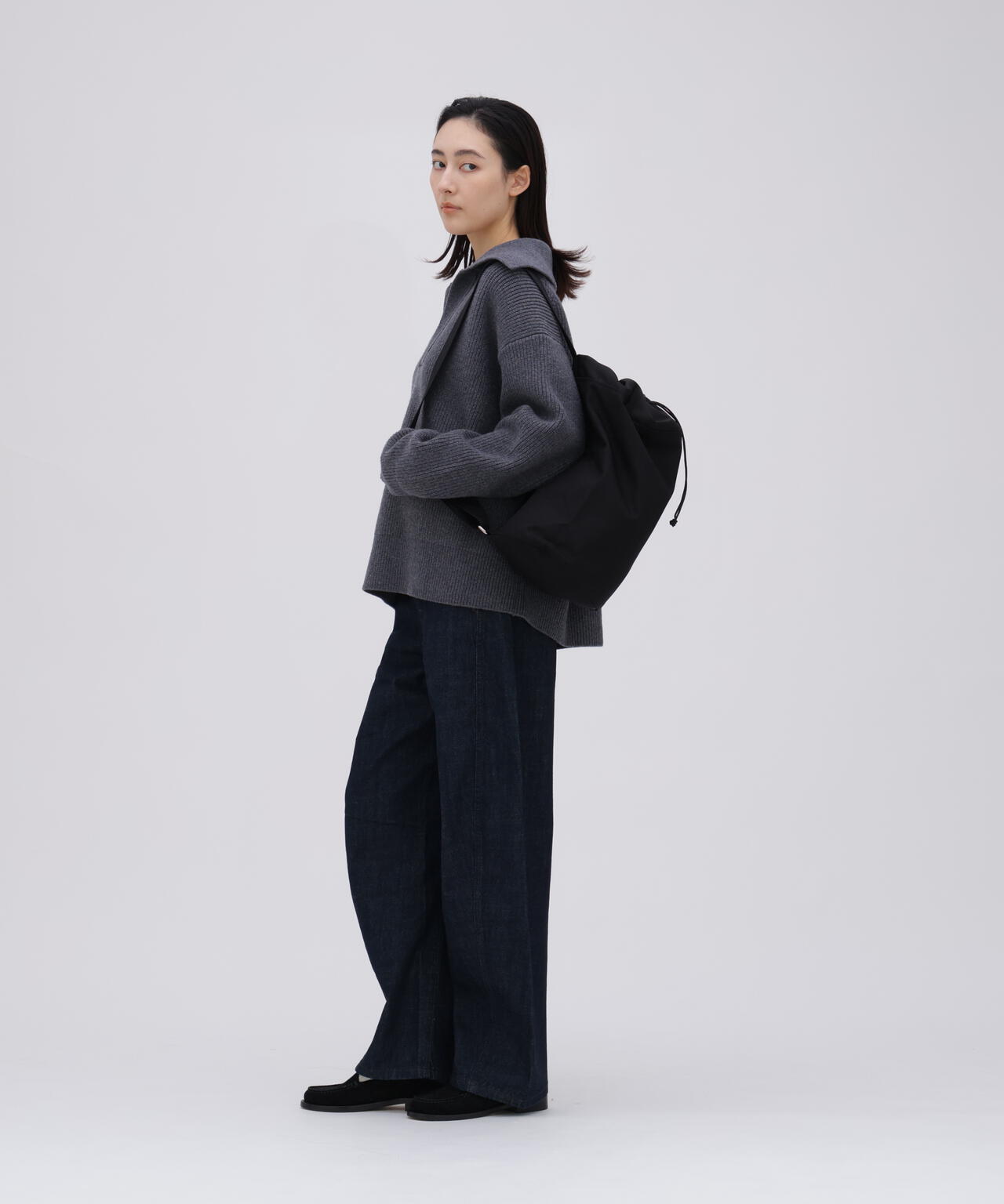 LEMAIRE / TWISTED BELTED PANTS