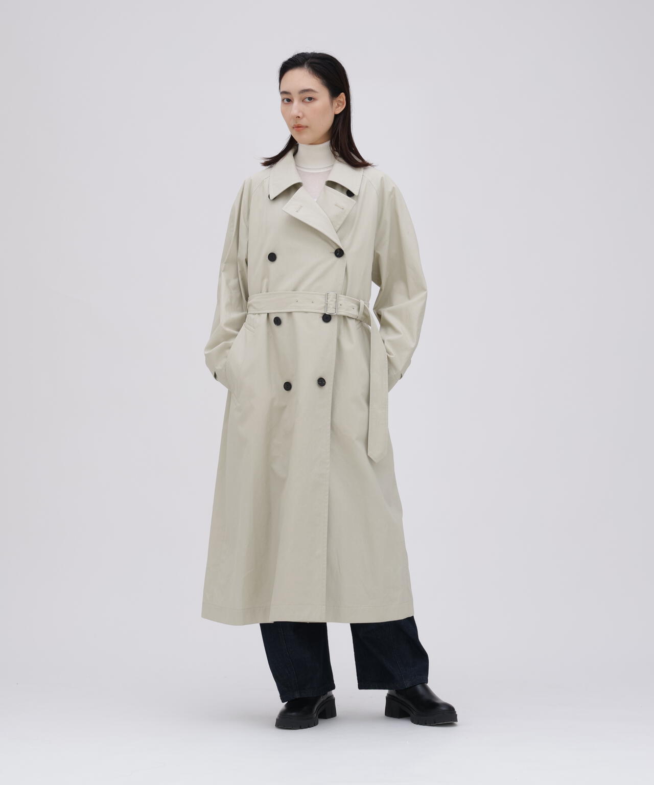 LEMAIRE / TWISTED BELTED PANTS