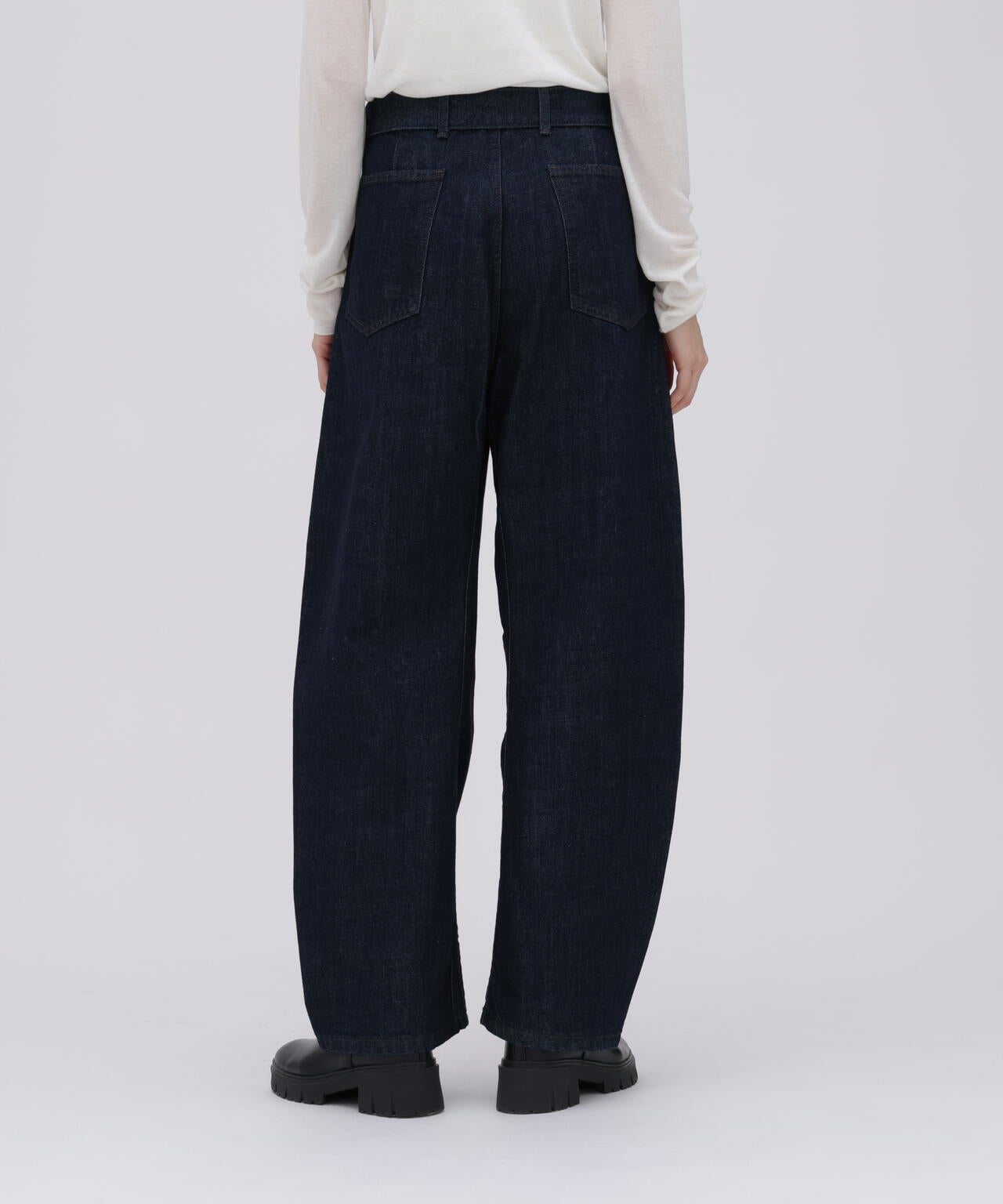 LEMAIRE / TWISTED BELTED PANTS