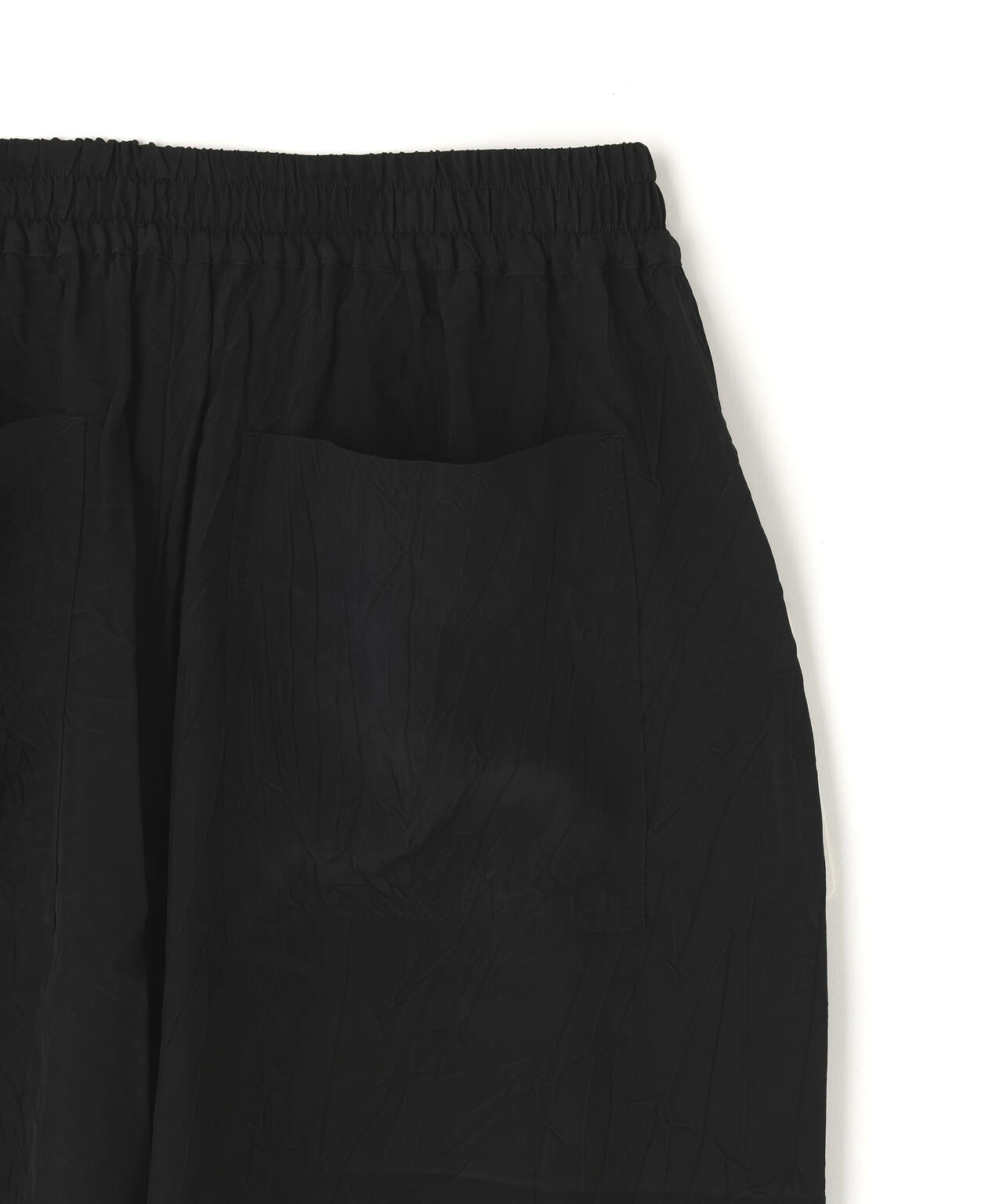 STUDIO NICHOLSON / CRUSHED VISCOSE ELASTICATED WAIST PANT