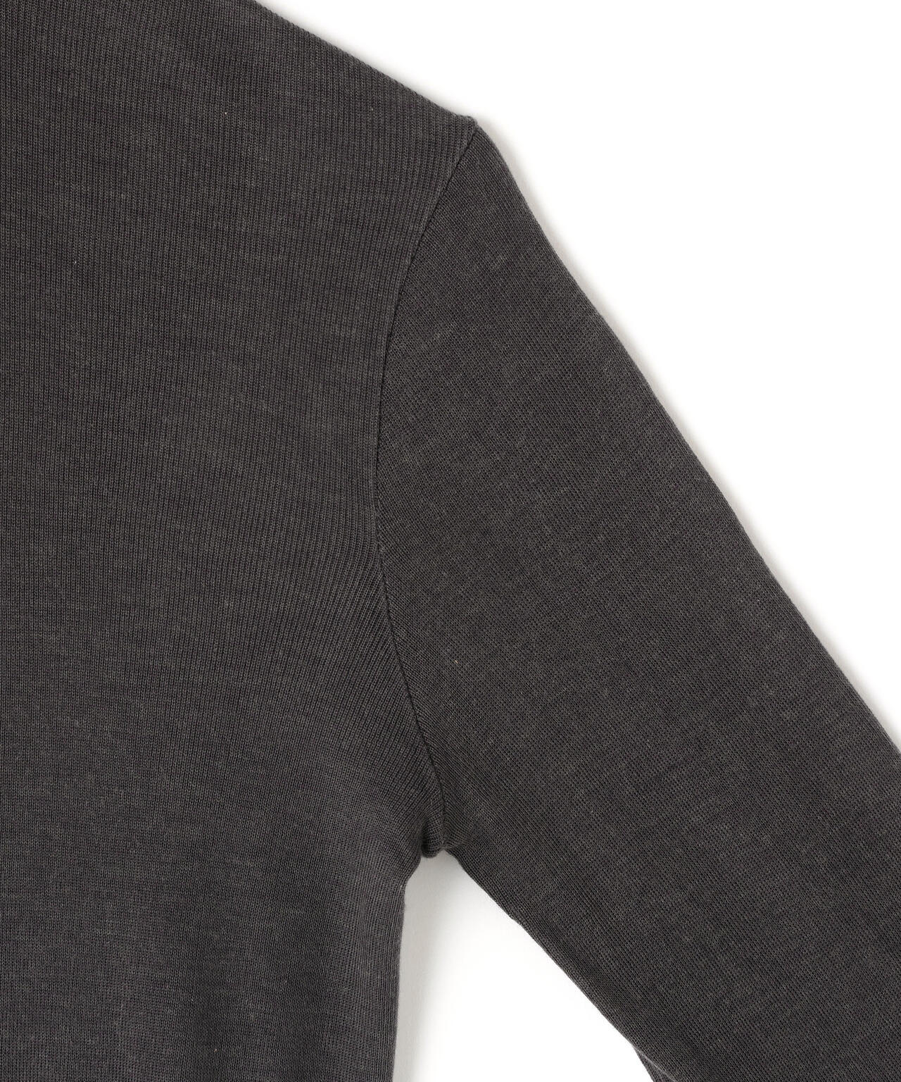 ATON / TENCEL SILK CIRCULER RIB TURTLENECK SWEATER