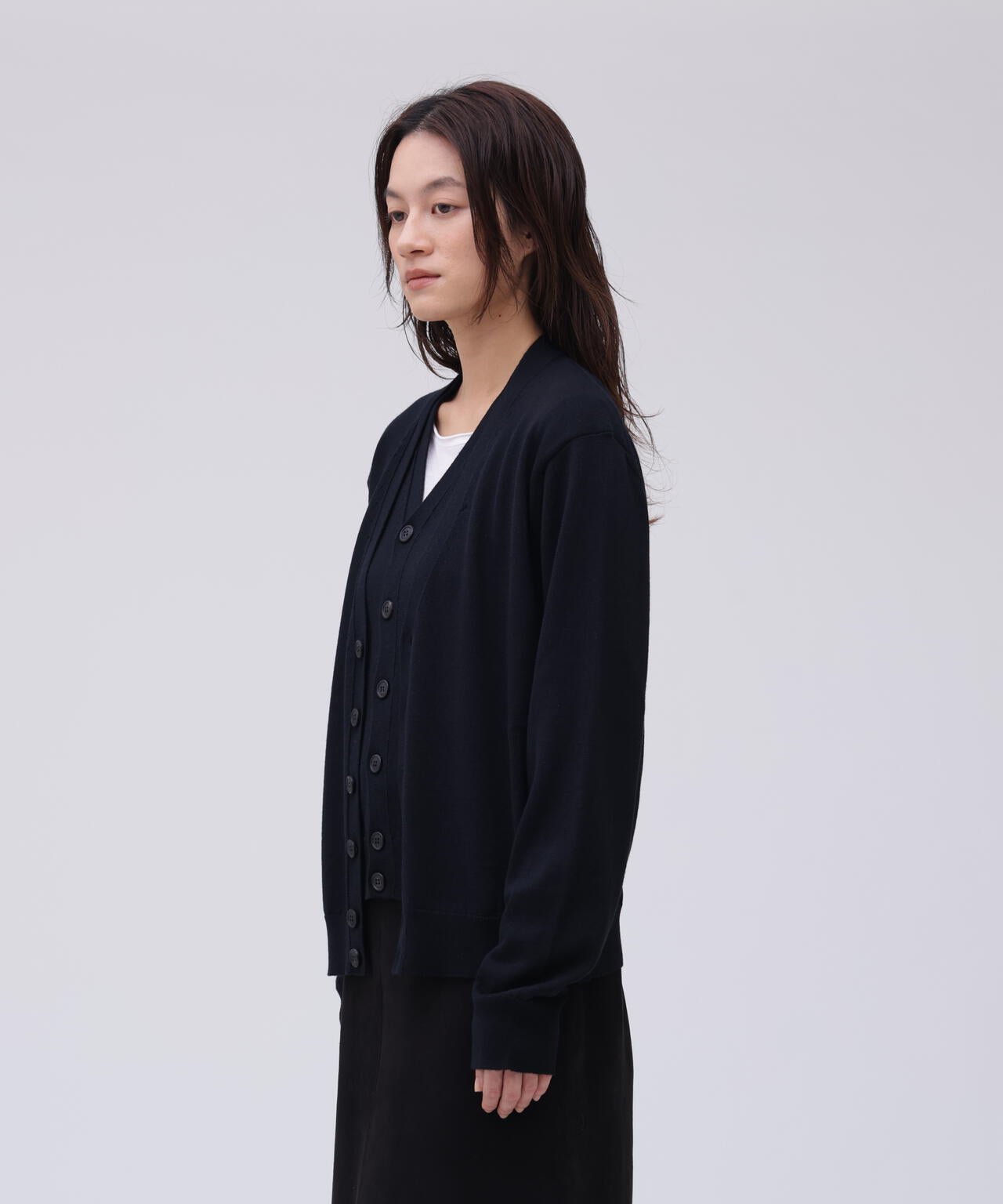 Cristaseya / DOUBLE CARDIGAN