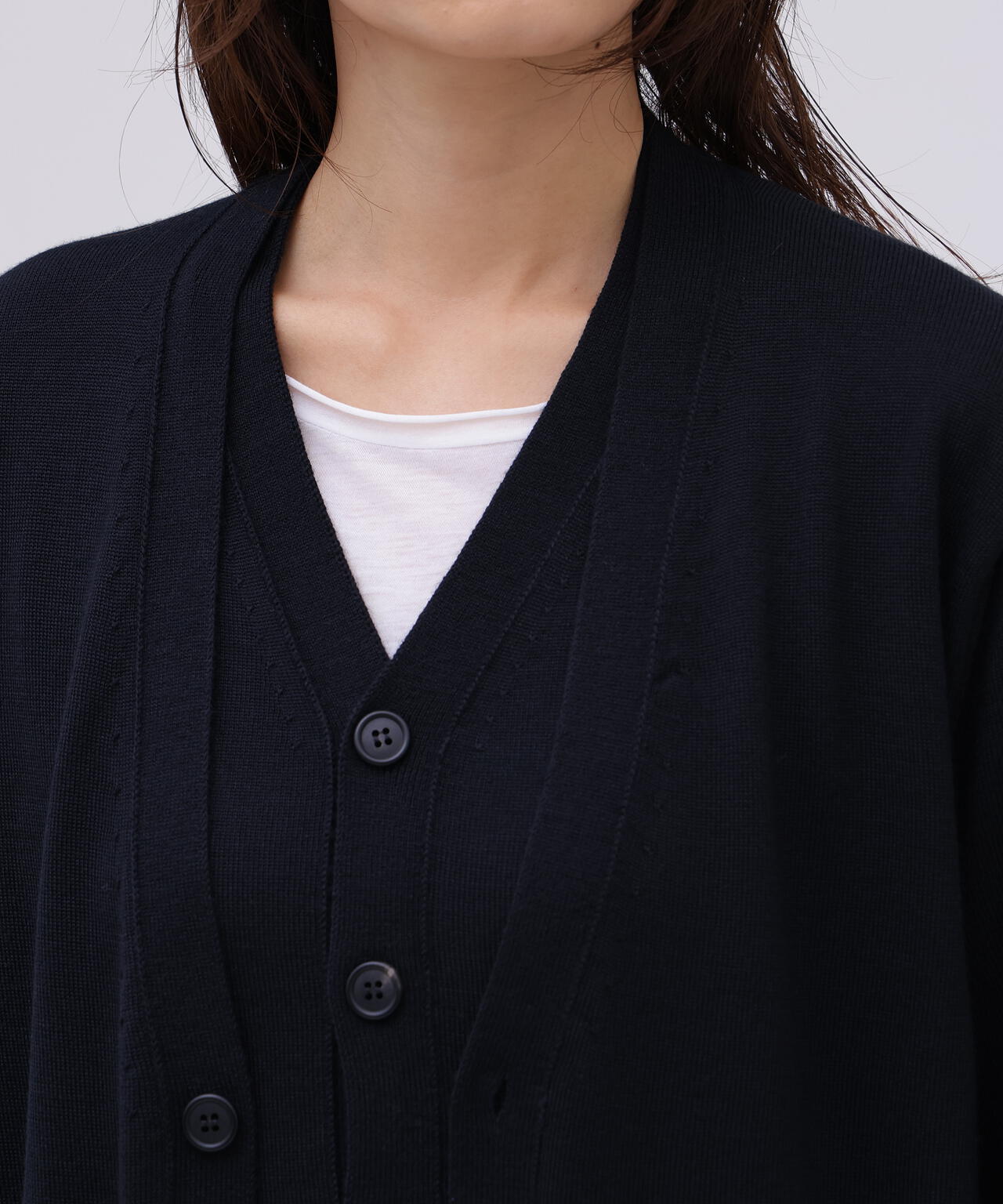 Cristaseya / DOUBLE CARDIGAN