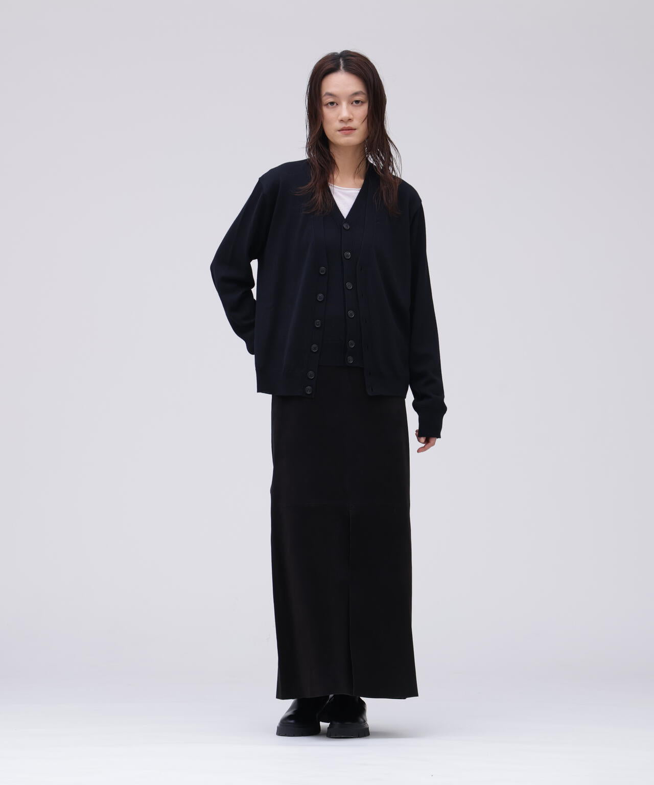 Cristaseya / DOUBLE CARDIGAN