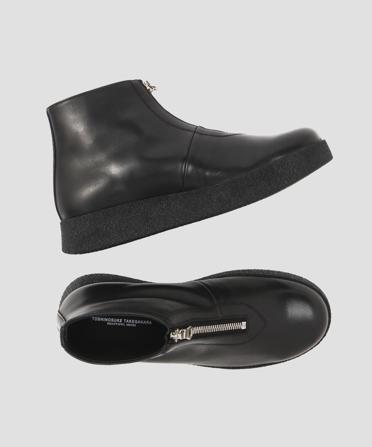 BEAUTIFUL SHOES / CREPE-CUP  FRONT-ZIP