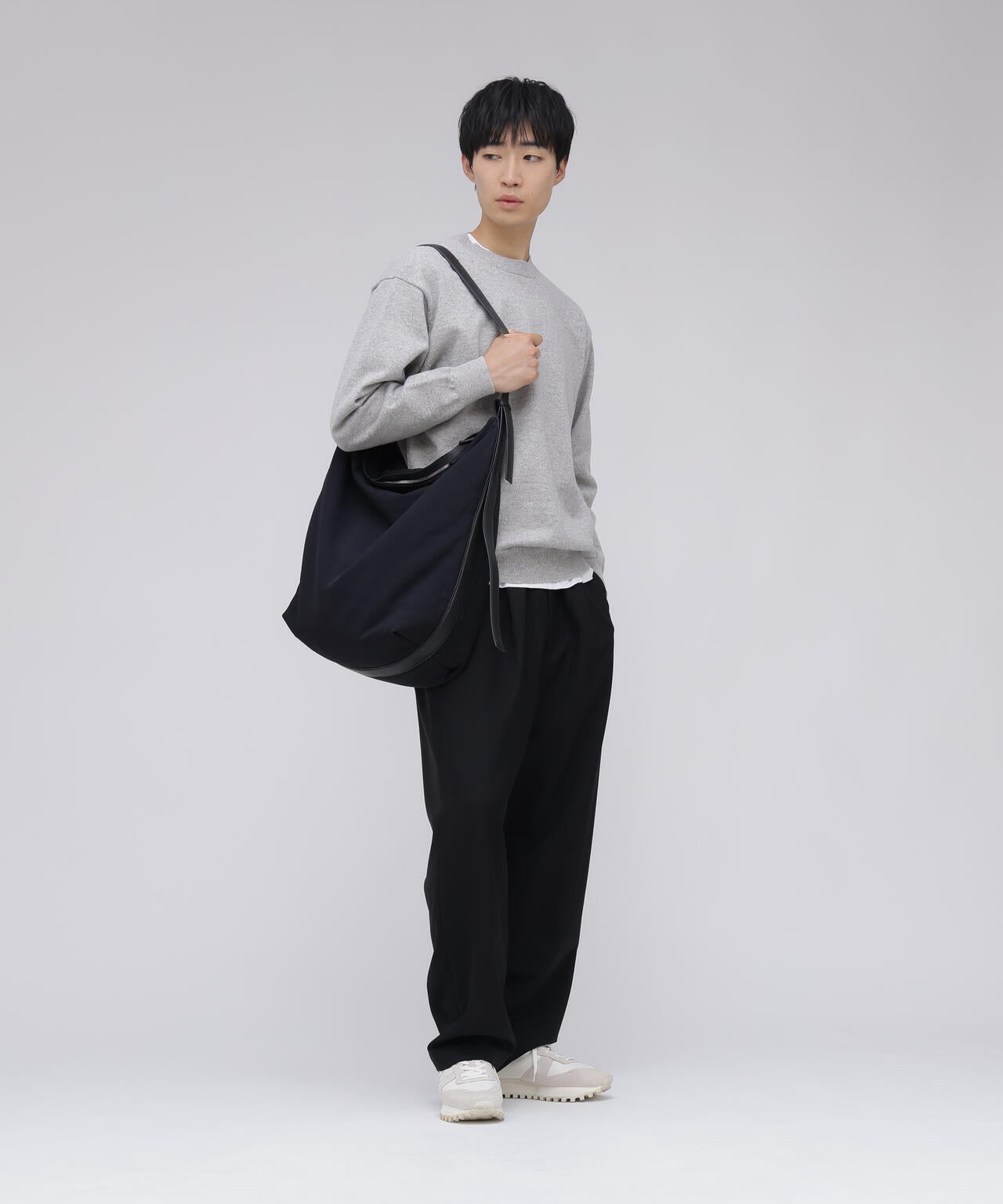STUDIO NICHOLSON / ASTRO NYLON LARGE NYLON SHOULDER BAG