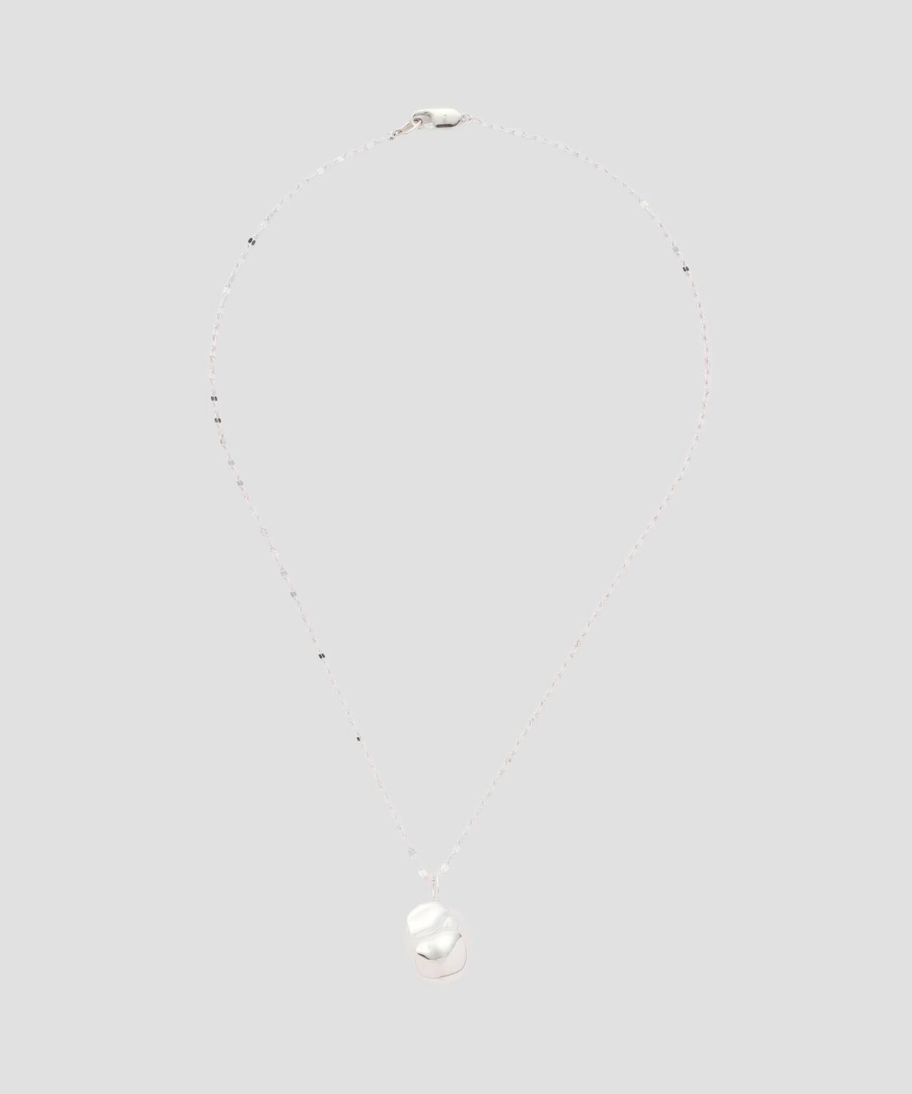 R.ALAGAN / SILVER PEARL NECKLACE
