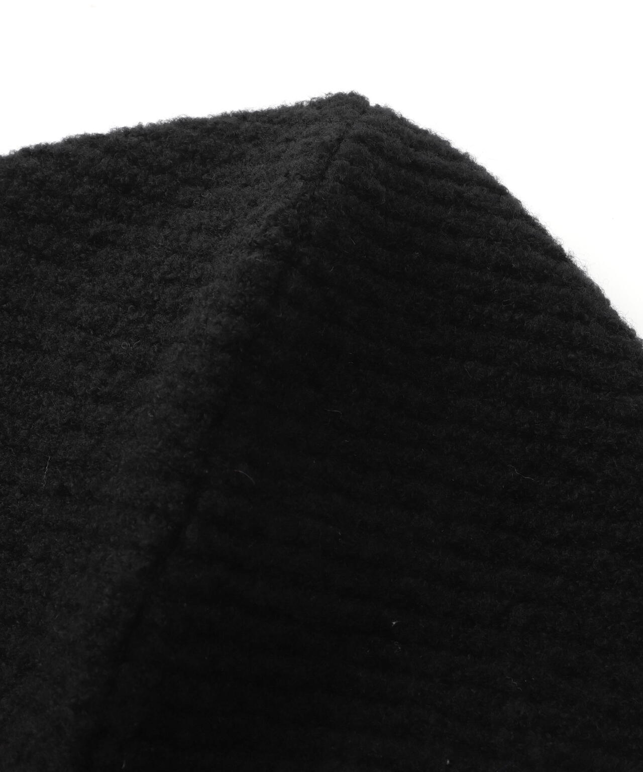 KIJIMA TAKAYUKI / BOUCLE KNIT HOODED SCARF