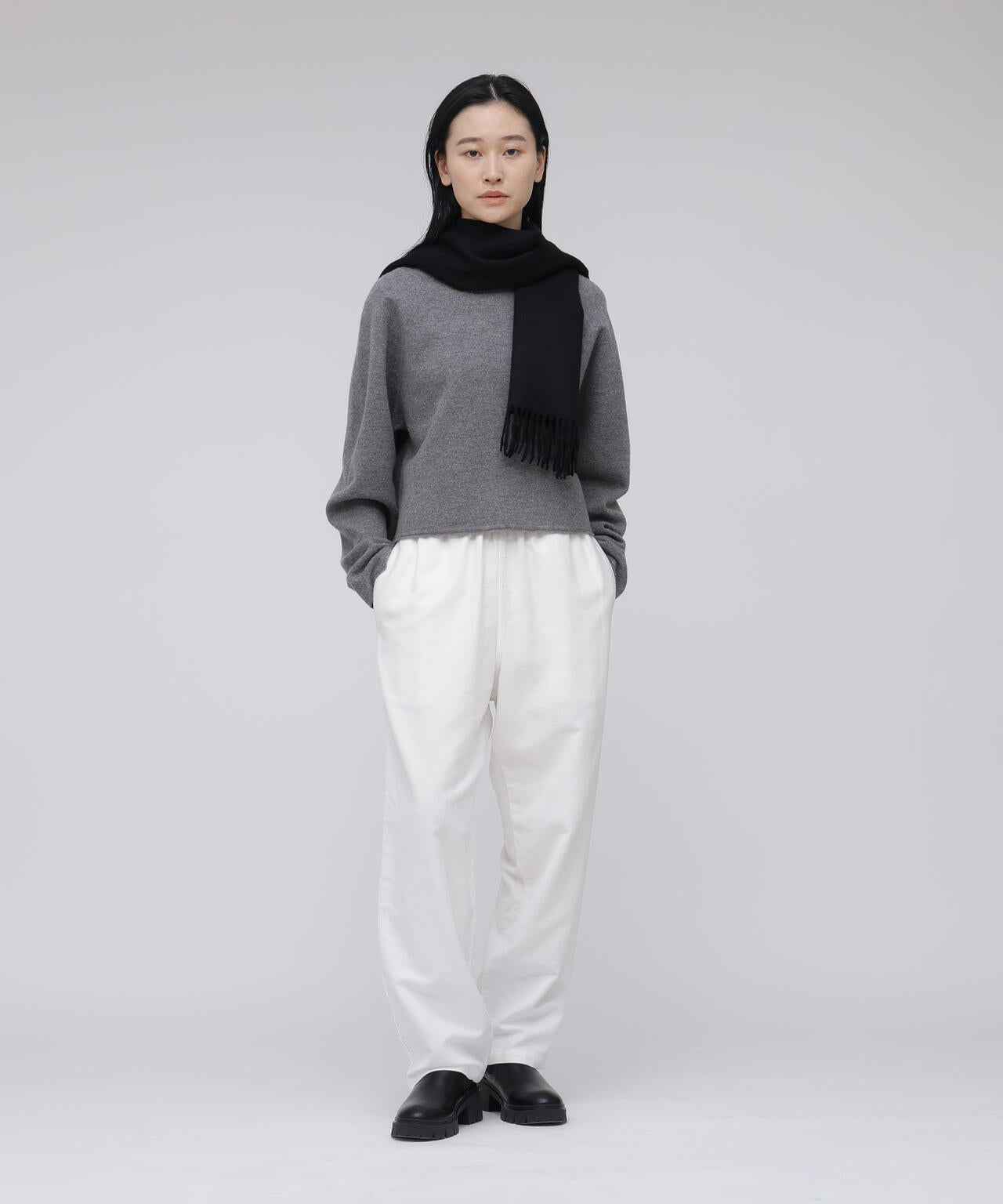 THE INOUE BROTHERS / BRUSHED SCARF