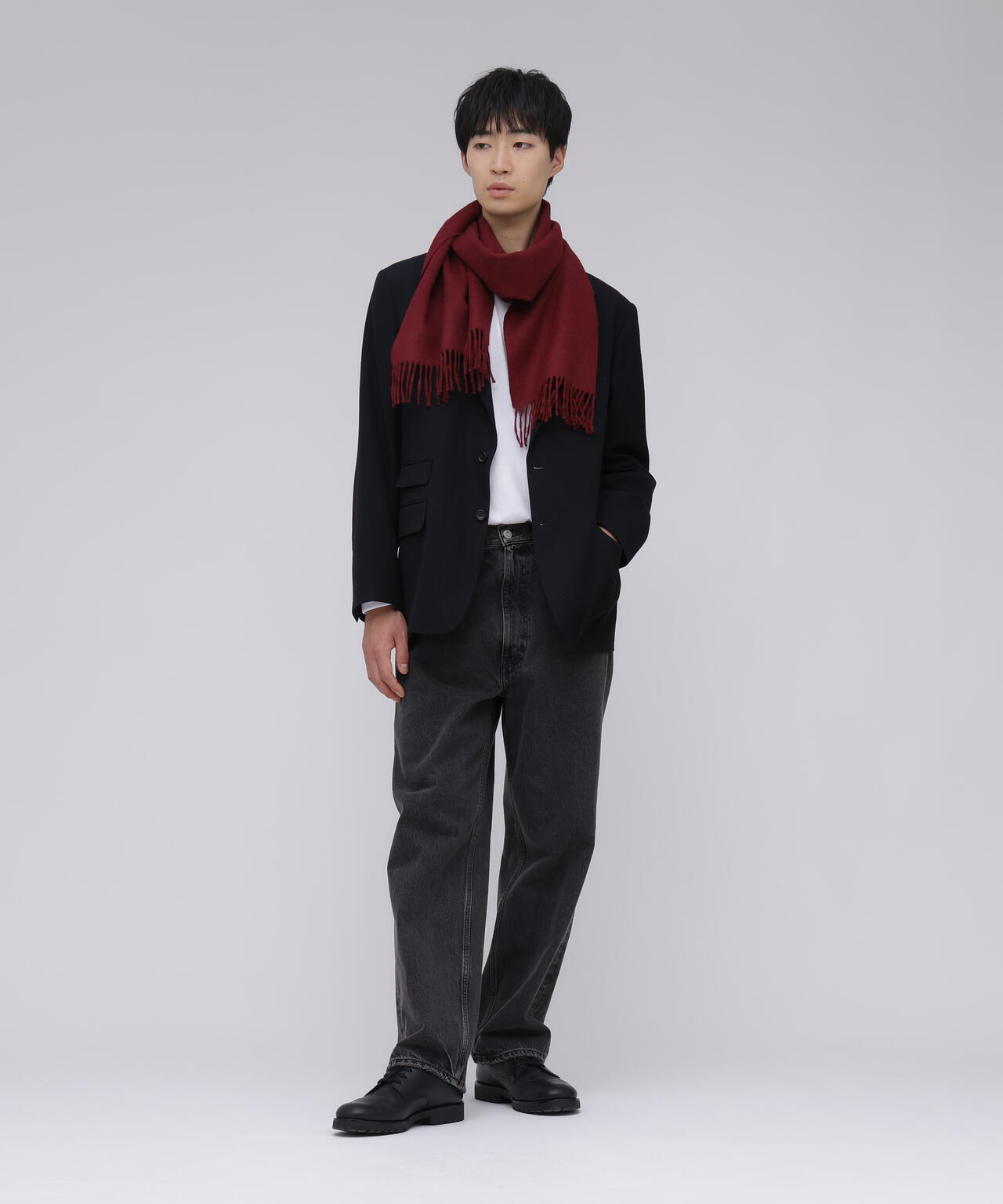 THE INOUE BROTHERS / BRUSHED SCARF
