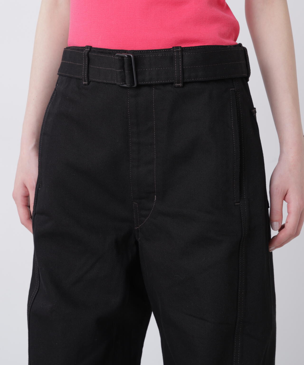 LEMAIRE / TWISTED BELTED PANTS