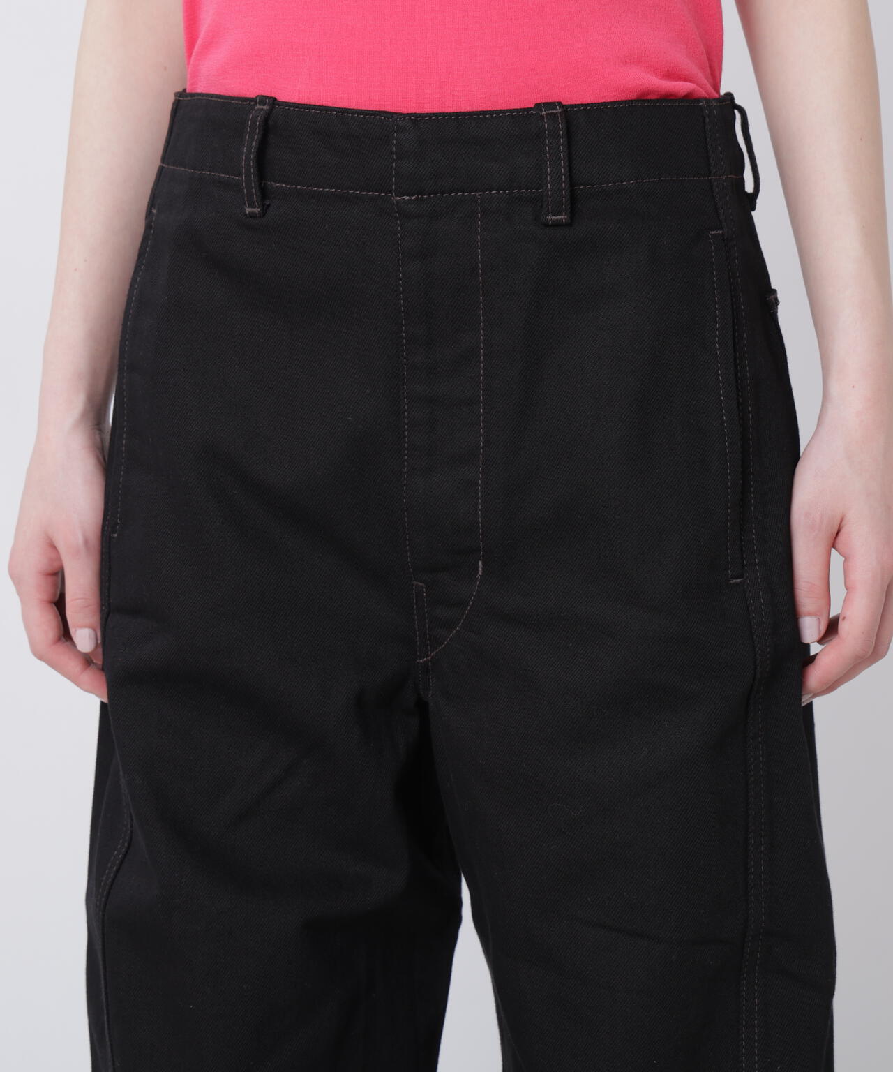 LEMAIRE / TWISTED BELTED PANTS