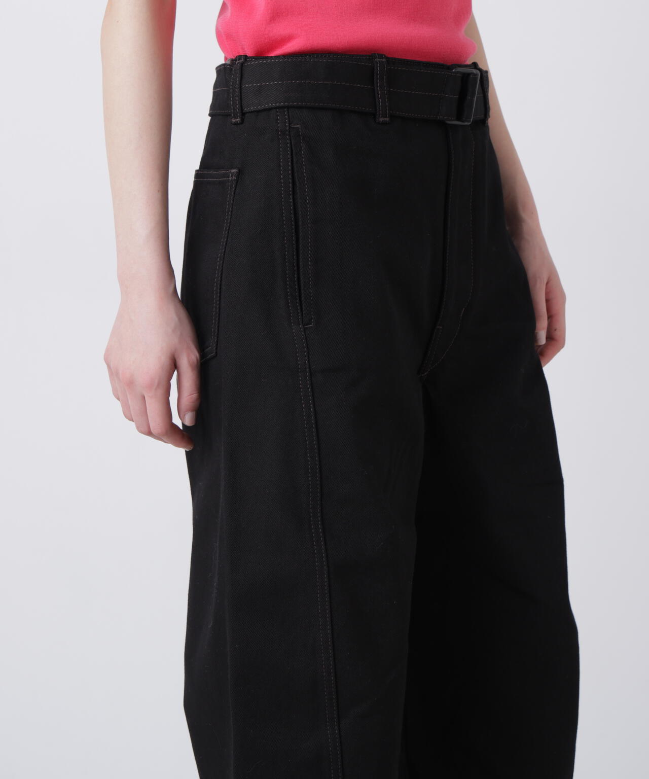 LEMAIRE / TWISTED BELTED PANTS