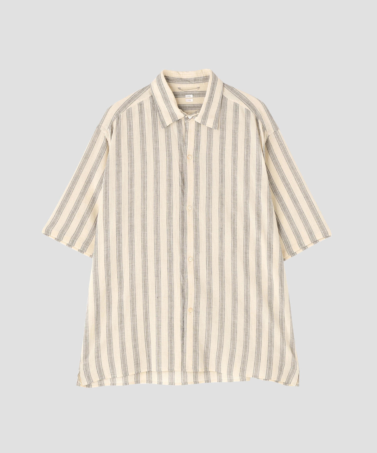 [別注]blurhms / COTTON LINEN HALF-SLEEVE SHIRT