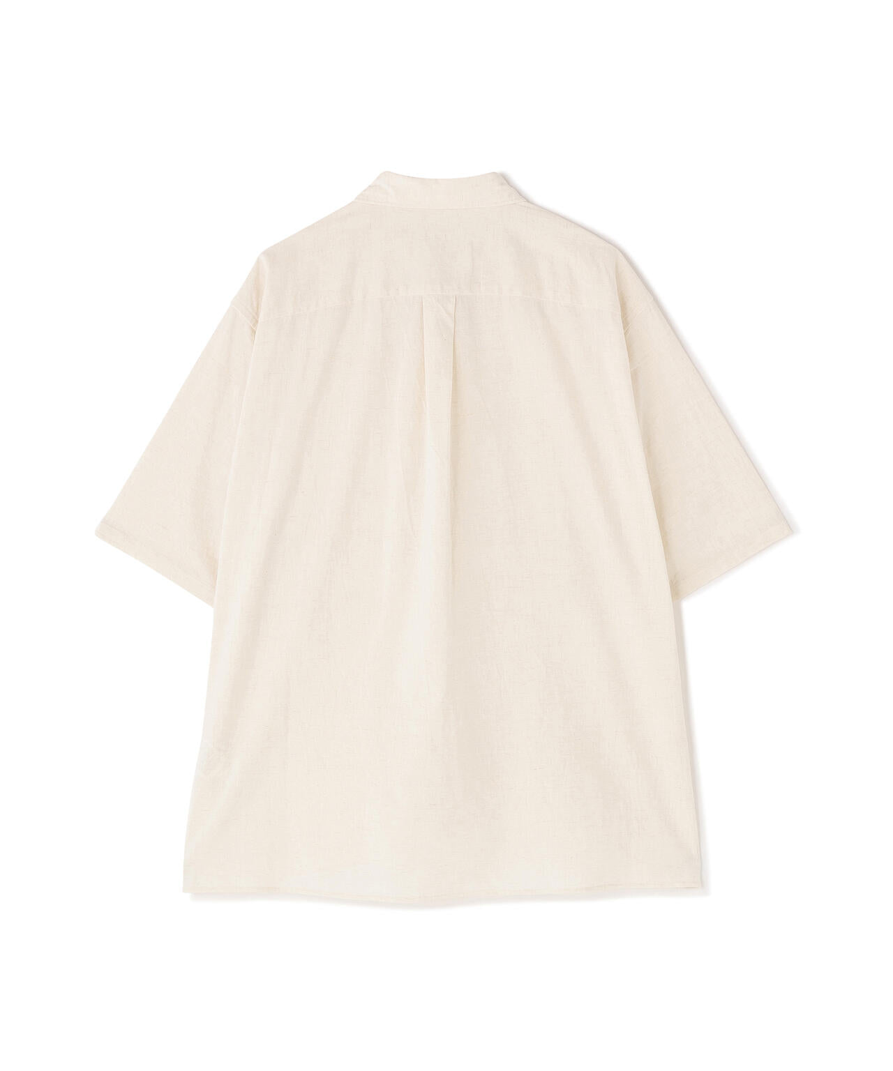 [別注]blurhms / COTTON LINEN HALF-SLEEVE SHIRT