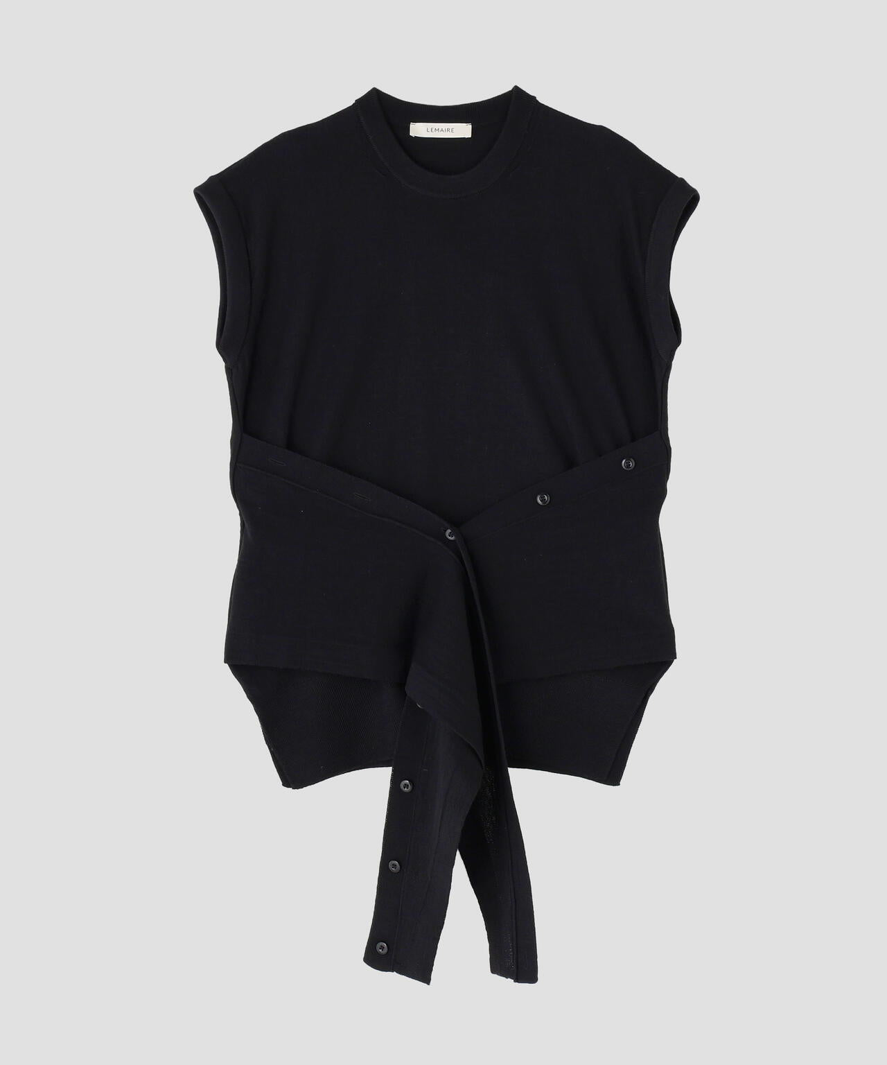 LEMAIRE / SLEEVELESS BUTTONED TOP