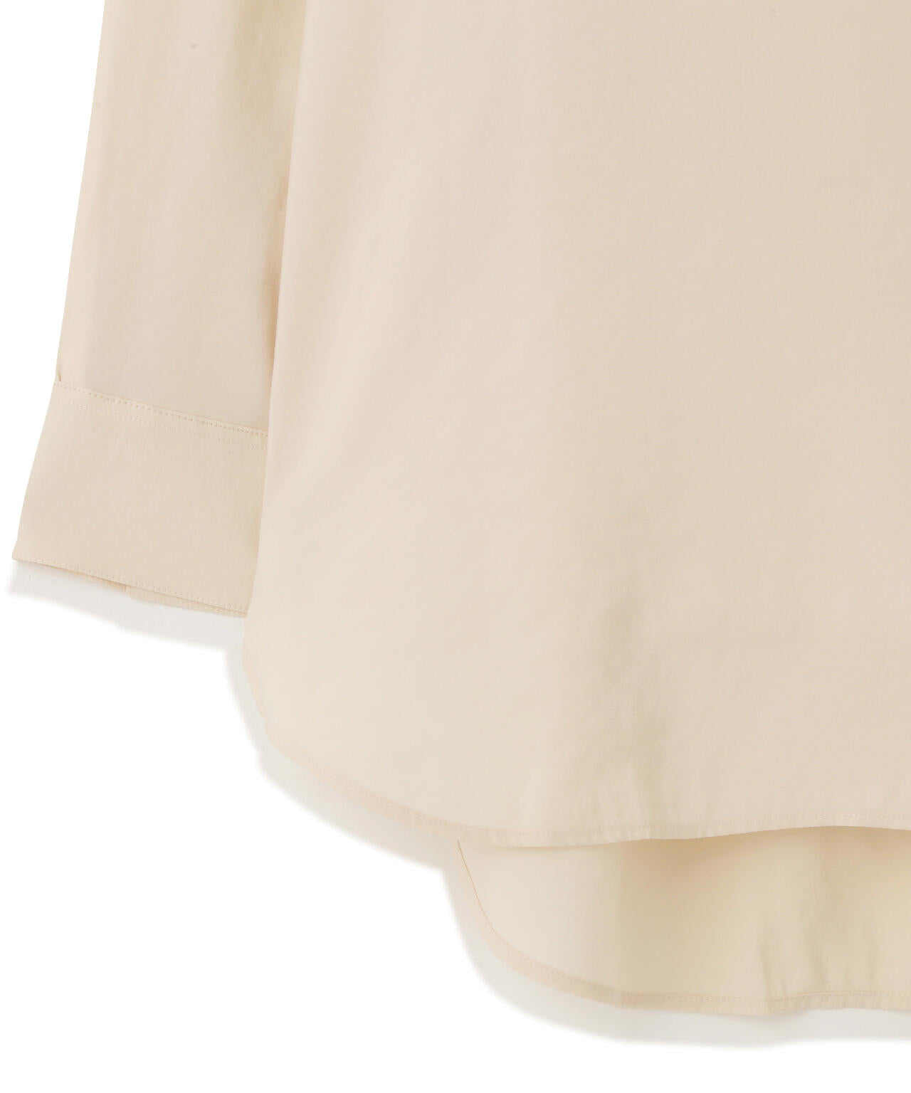 STUDIO NICHOLSON / POWDER HANDLE MODAL SHEER SHIRT