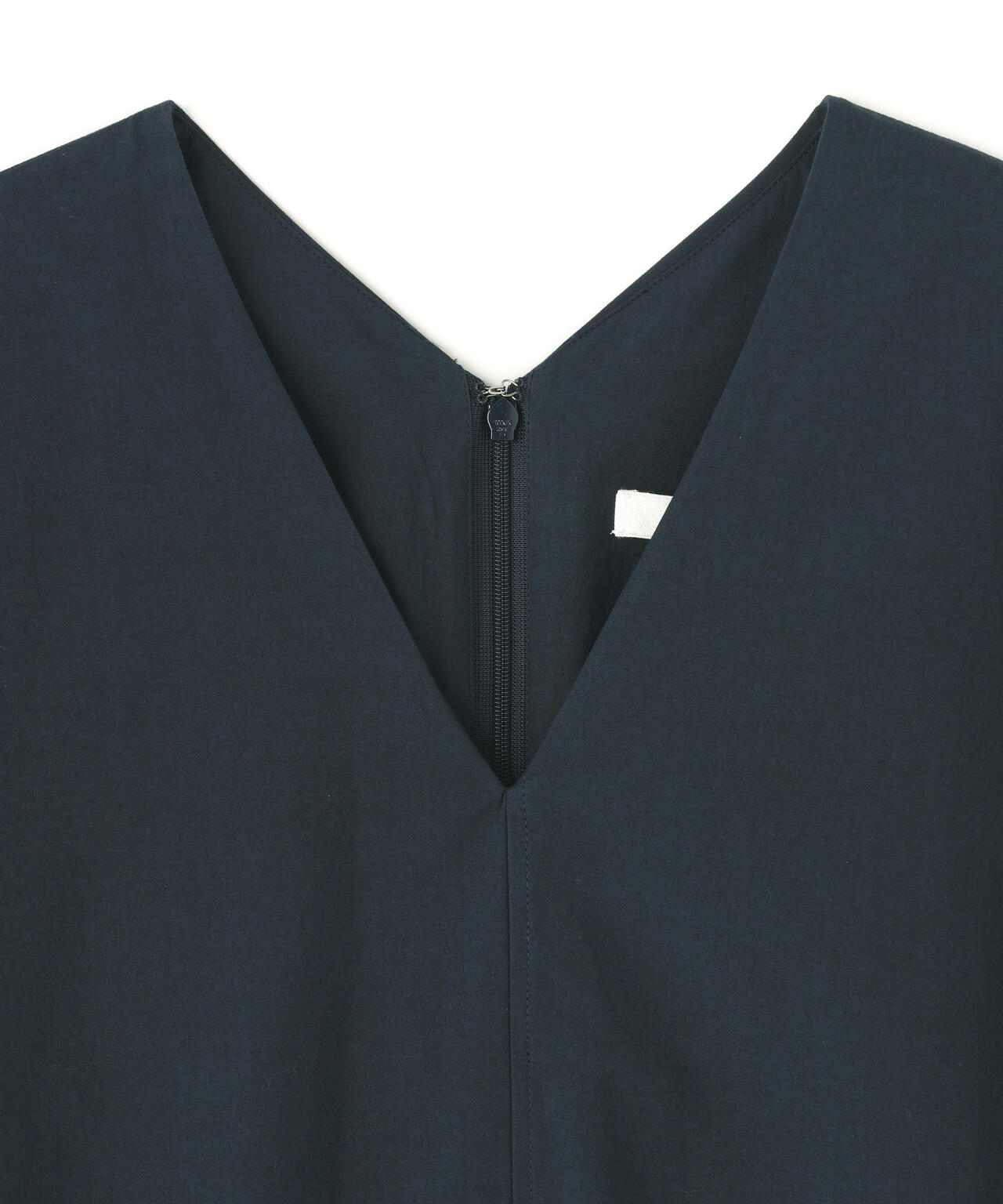 ATON / COTTON BROAD FRENCH SLEEVE DRESS