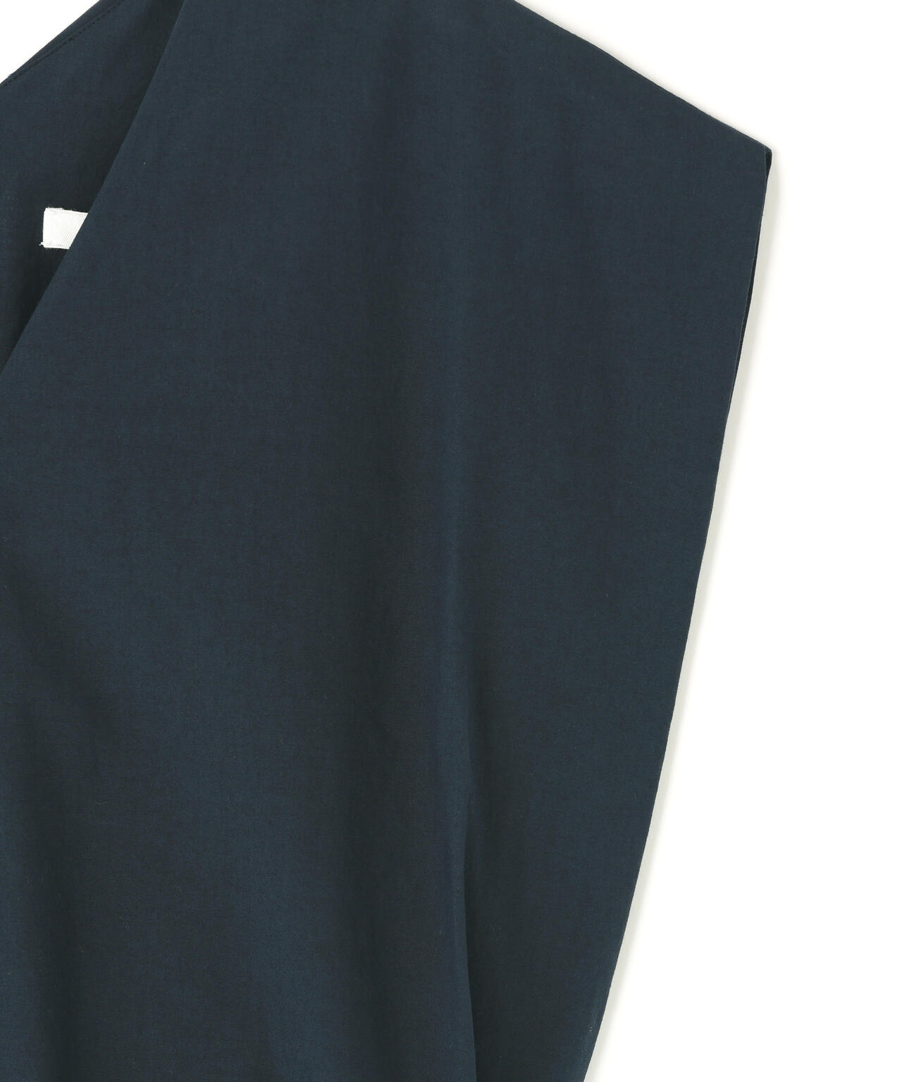 ATON / COTTON BROAD FRENCH SLEEVE DRESS