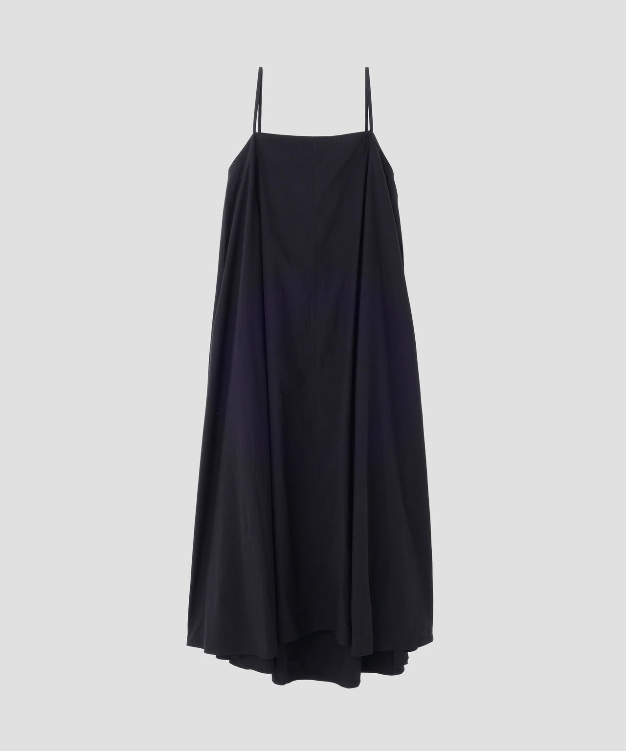 STUDIO NICHOLSON / TYPEWRITER COTTON GATHERED BACK DRESS(PETITE FIT)