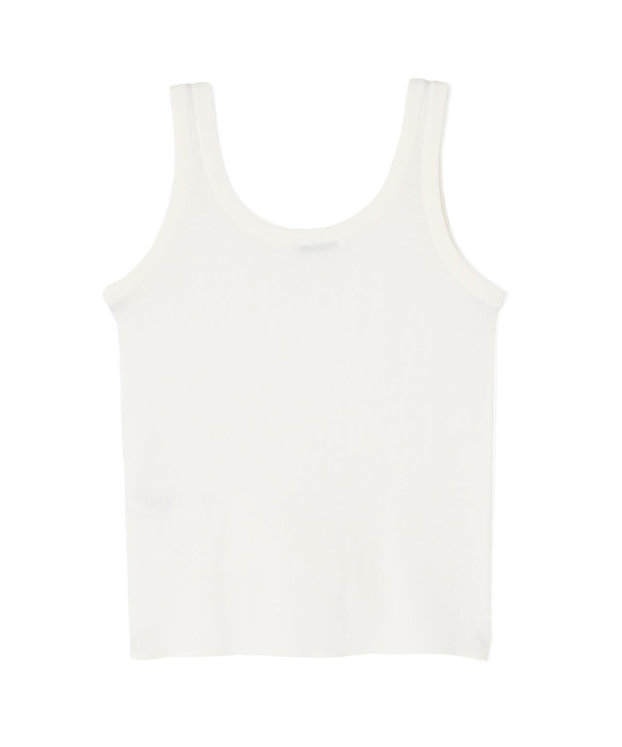 ATON / FRESCA CIRCULAR RIB TANK TOP