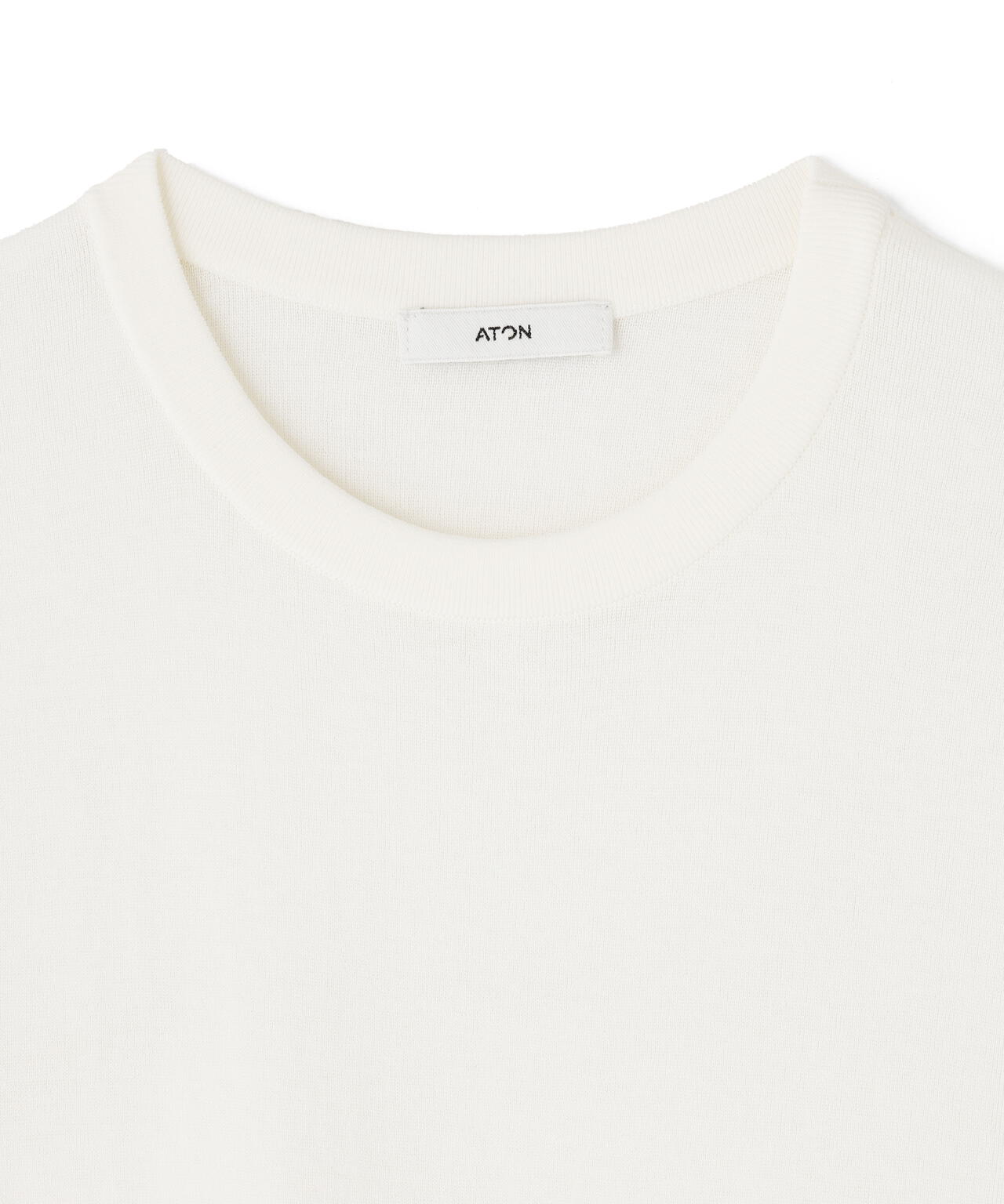 ATON / FRESCA CIRCULAR RIB PERFECT FIT PULLOVER